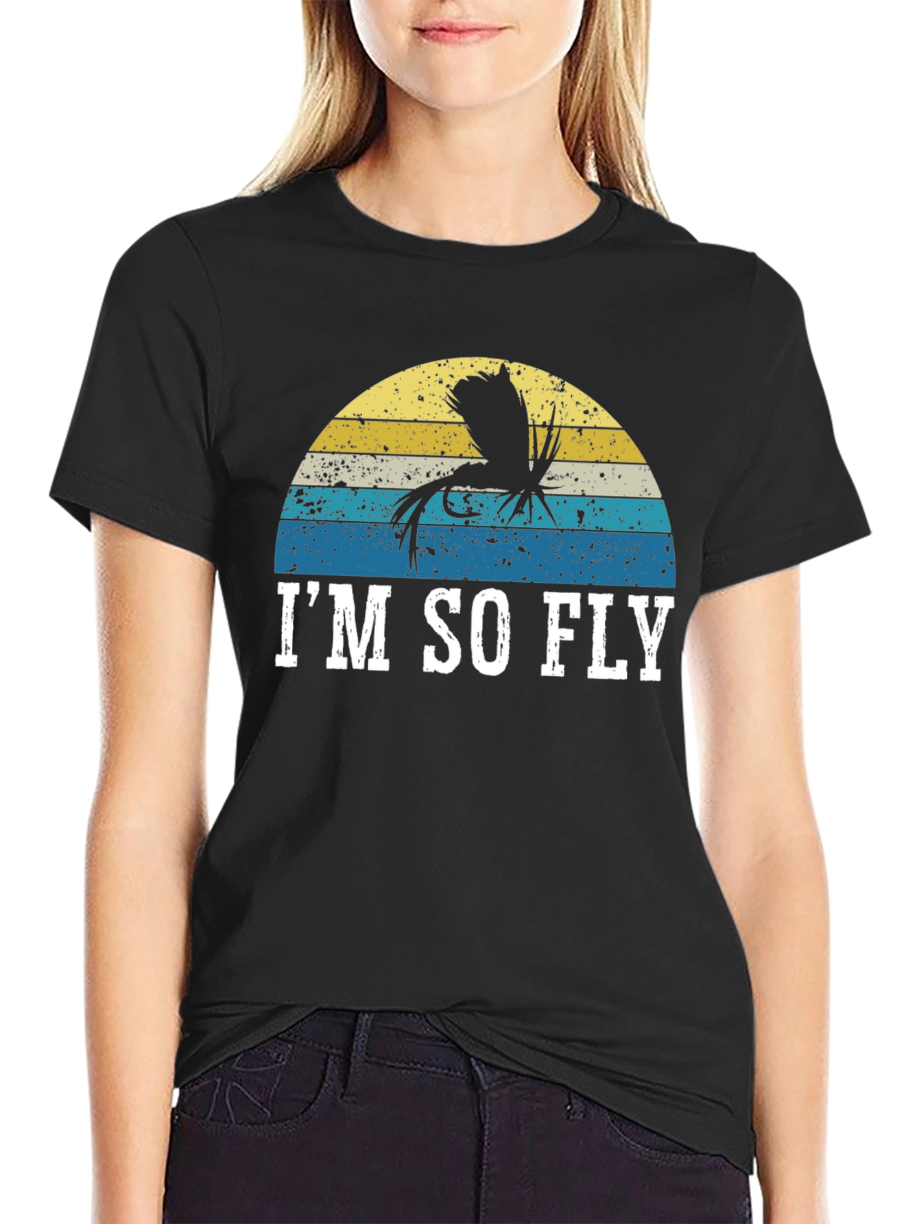 Im So Fly Fishing Graphic Tee