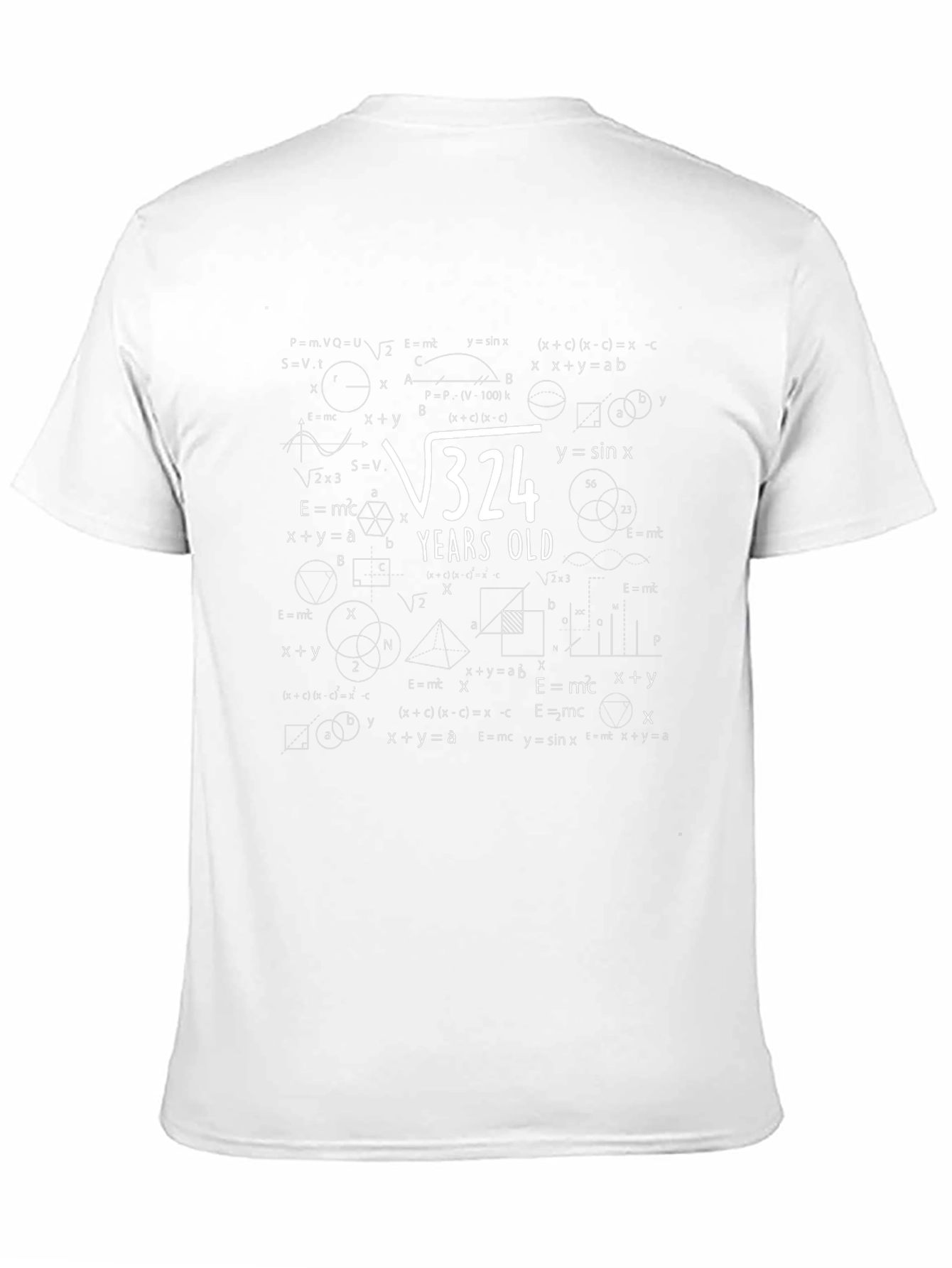 Funny 18th Birthday T-Shirt Math Formula Gift