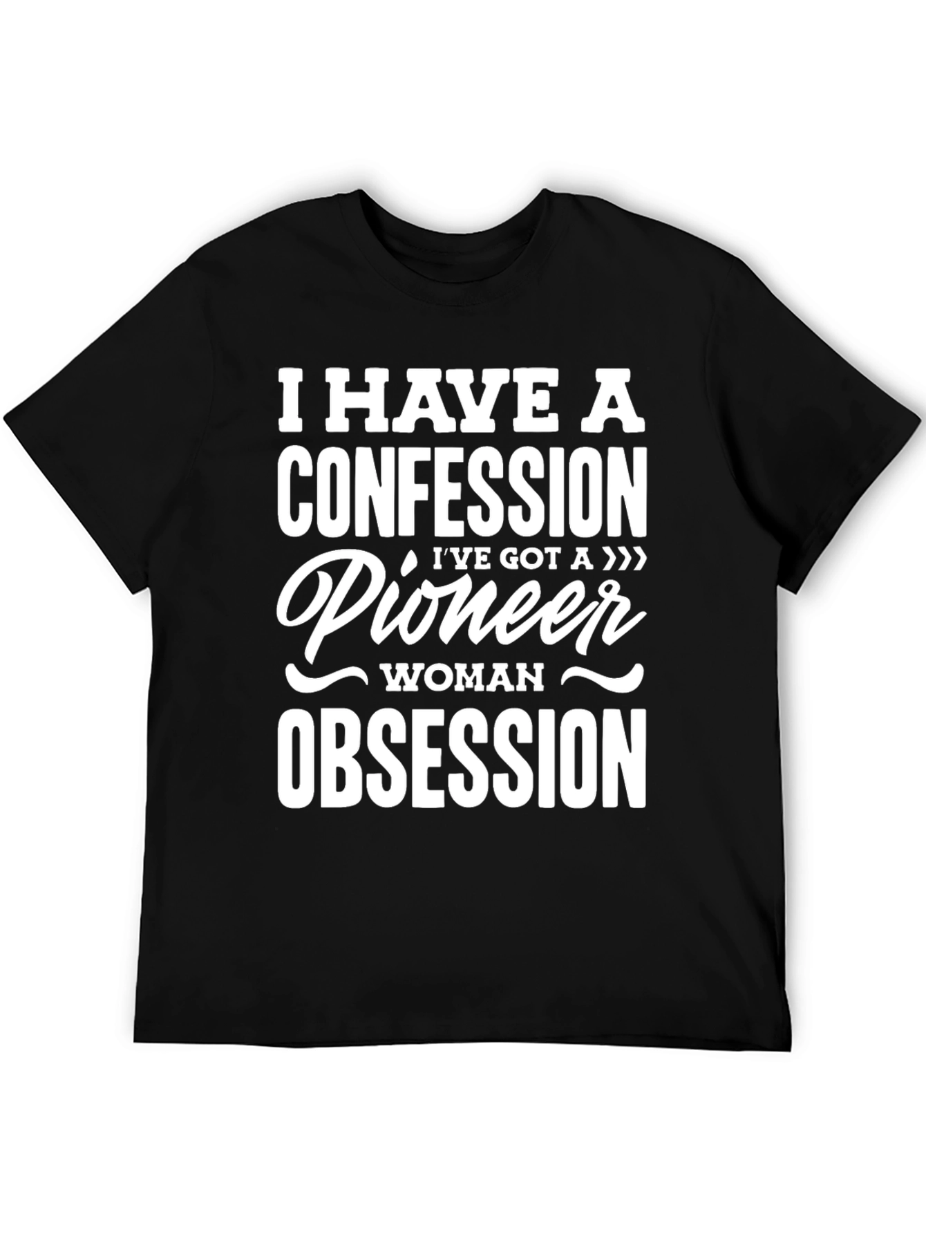 Pioneer Woman Obsession Black Graphic T-Shirt