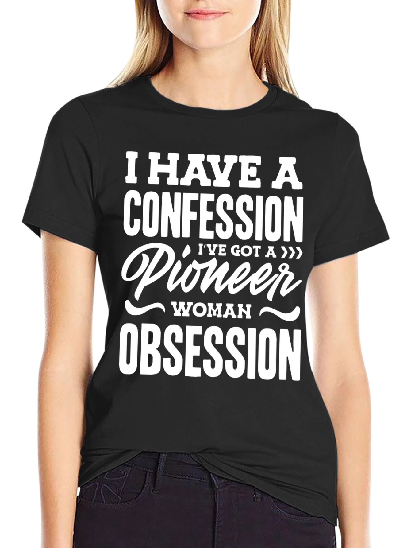 Pioneer Woman Obsession Black Graphic T-Shirt