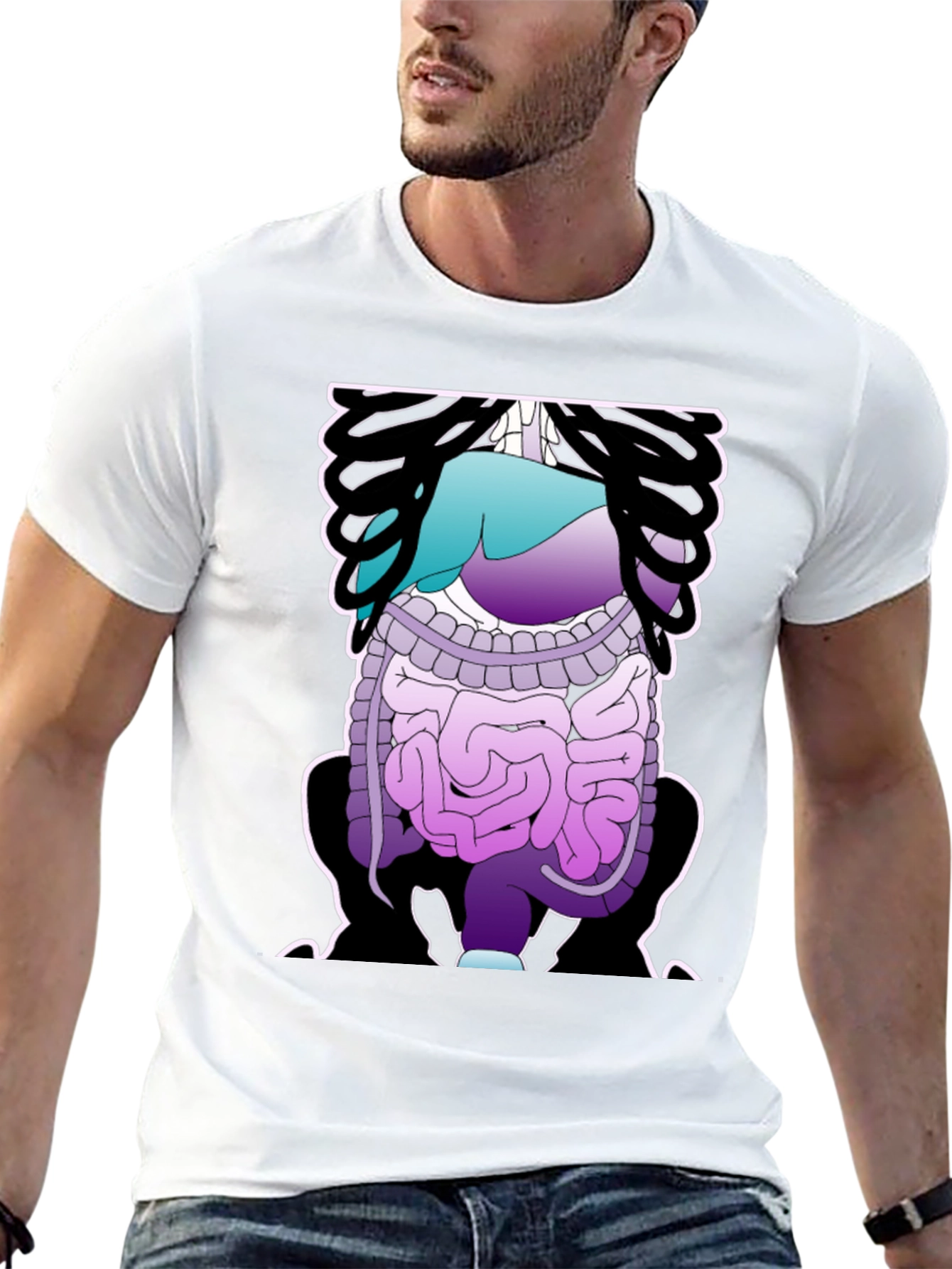 Anatomy Graphic T-Shirt - Human Organs