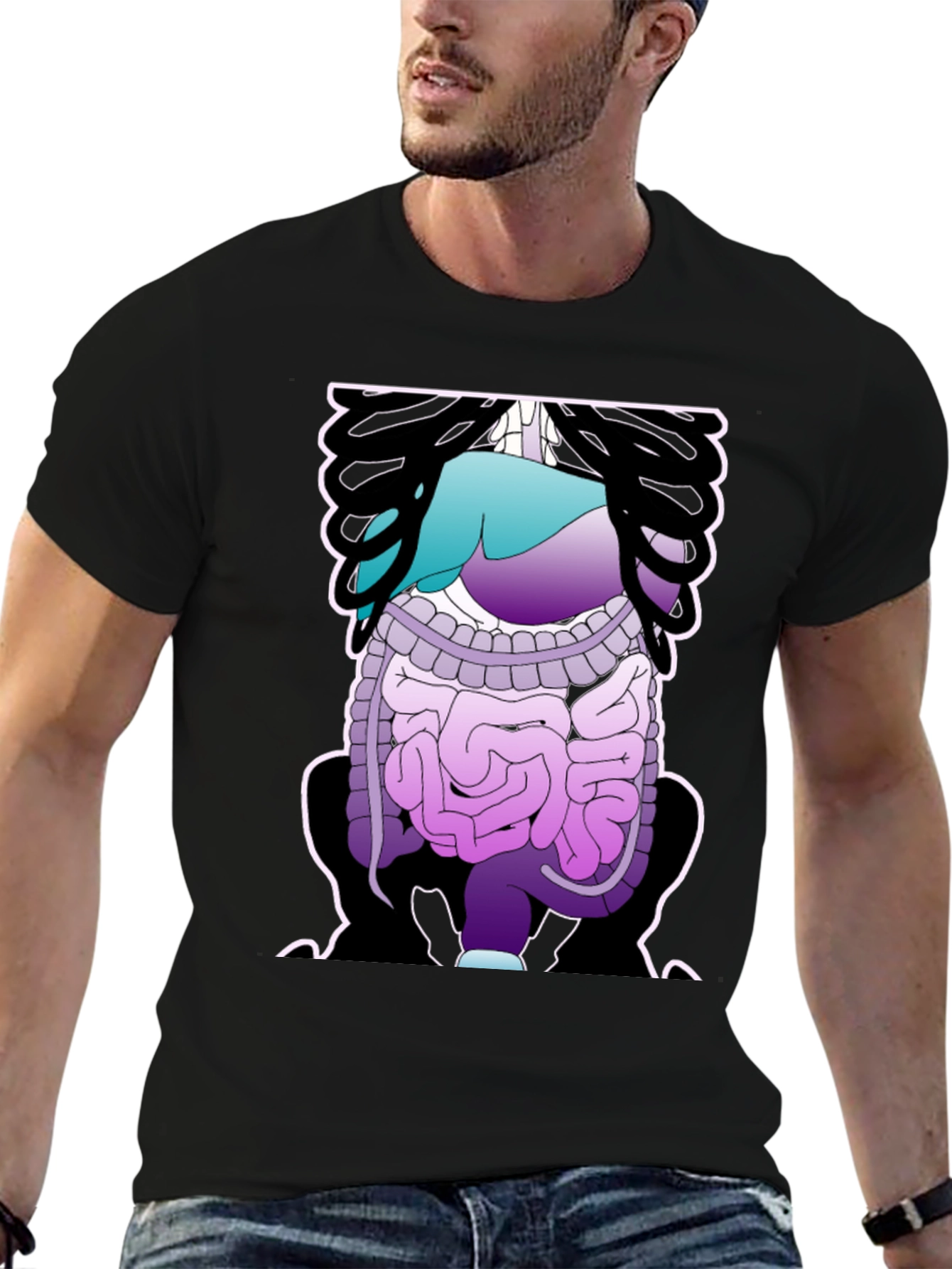 Anatomy Graphic T-Shirt - Human Organs