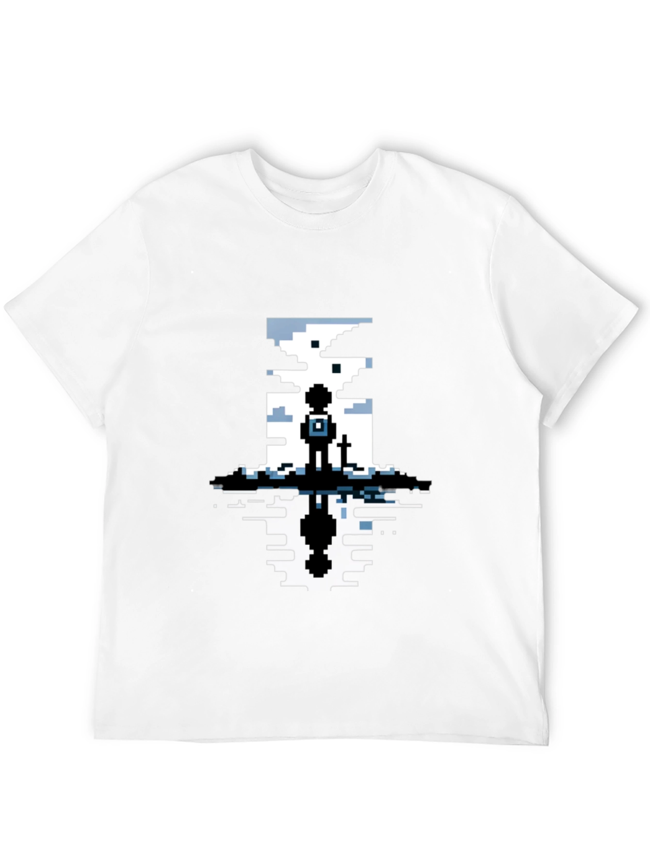 8-bit Pixel Art Graphic T-Shirt