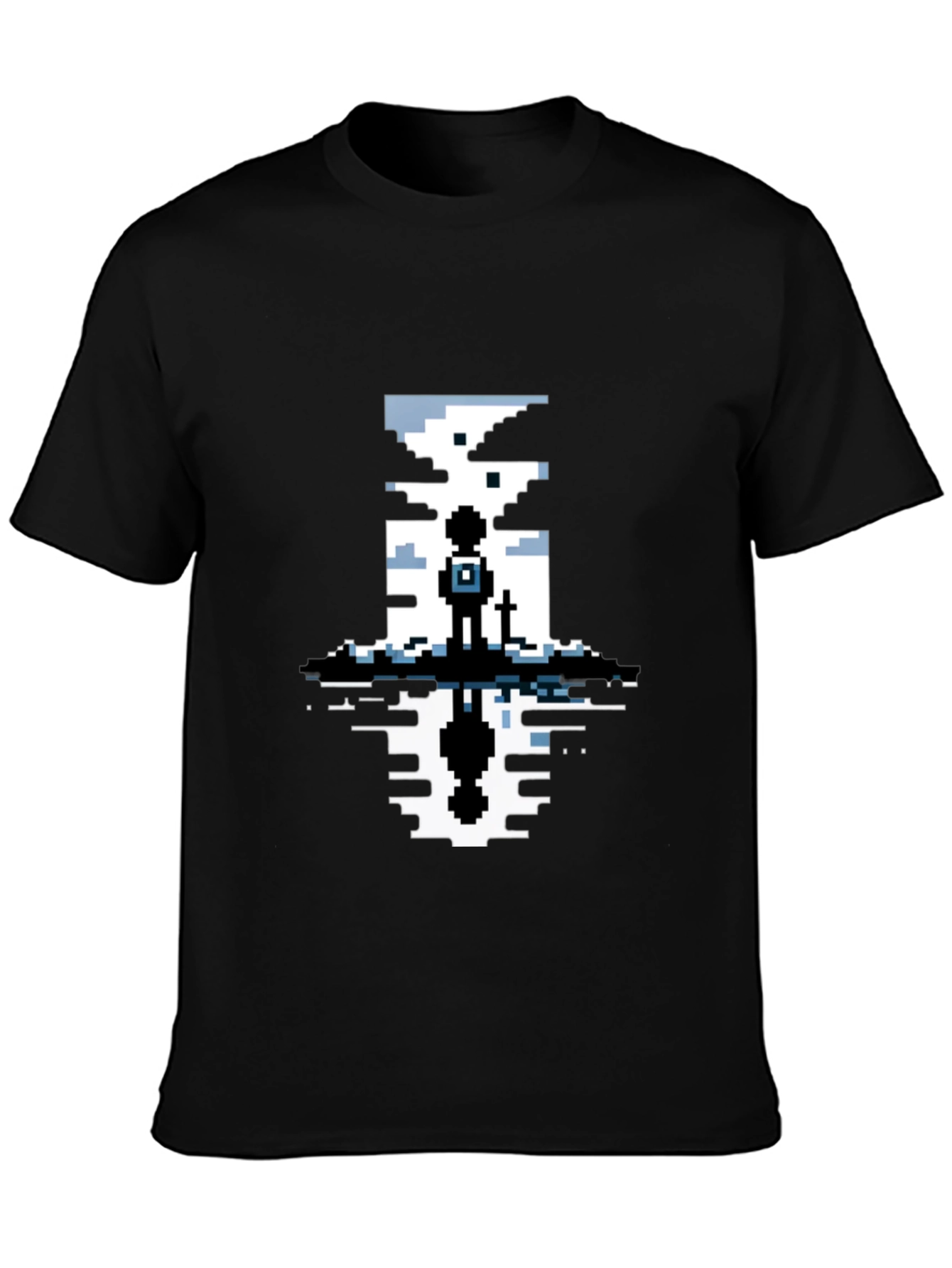 8-bit Pixel Art Graphic T-Shirt