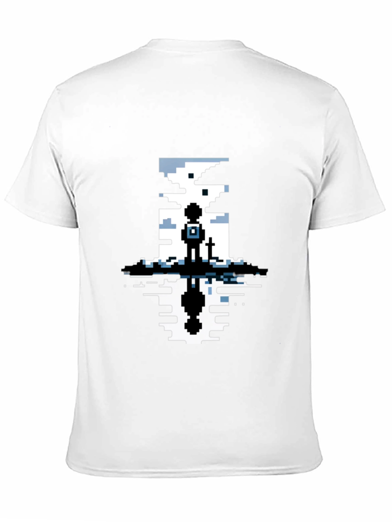 8-bit Pixel Art Graphic T-Shirt