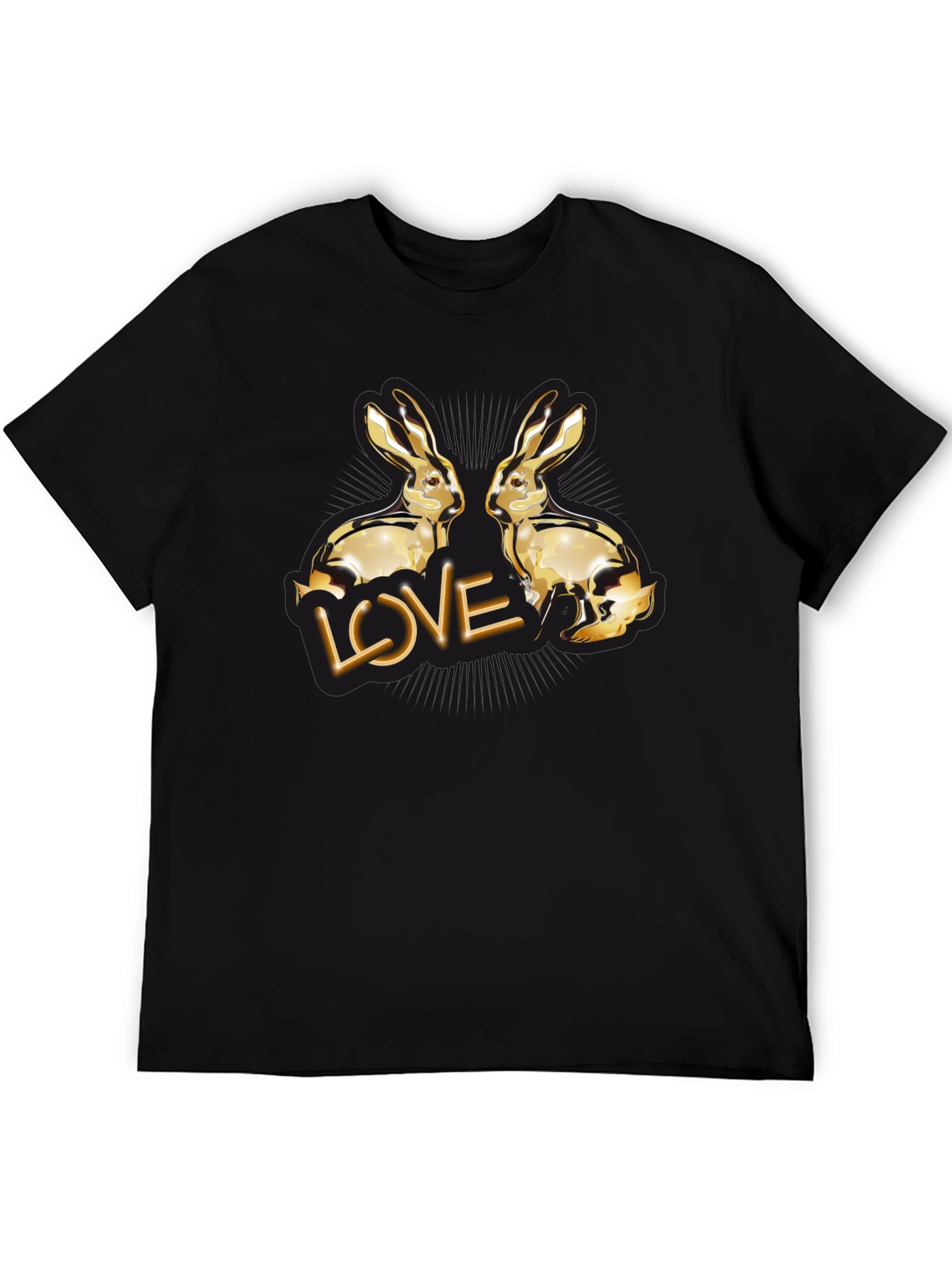 Golden Rabbit Love Tee