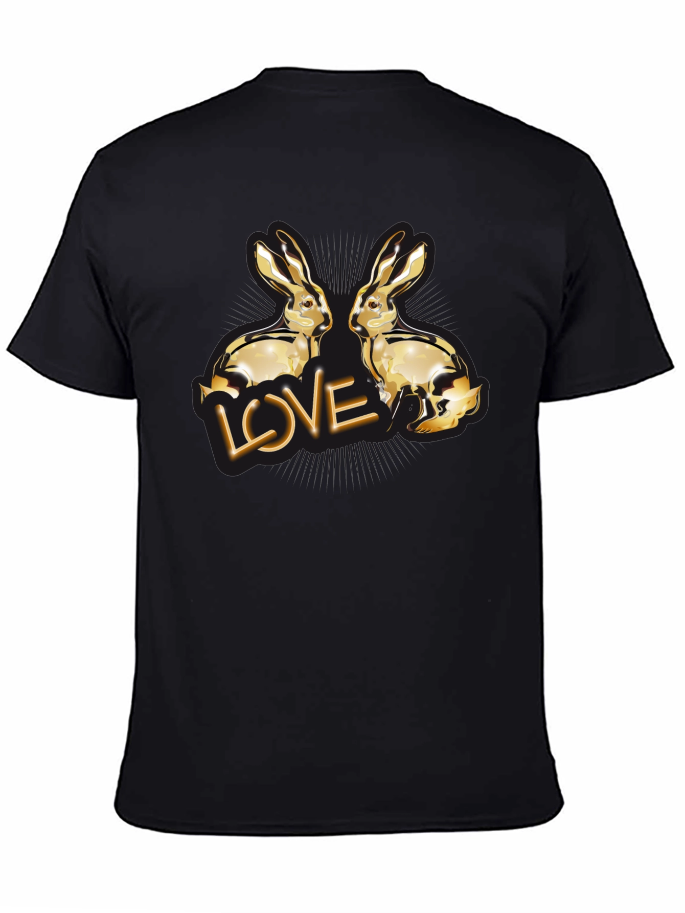 Golden Rabbit Love Tee
