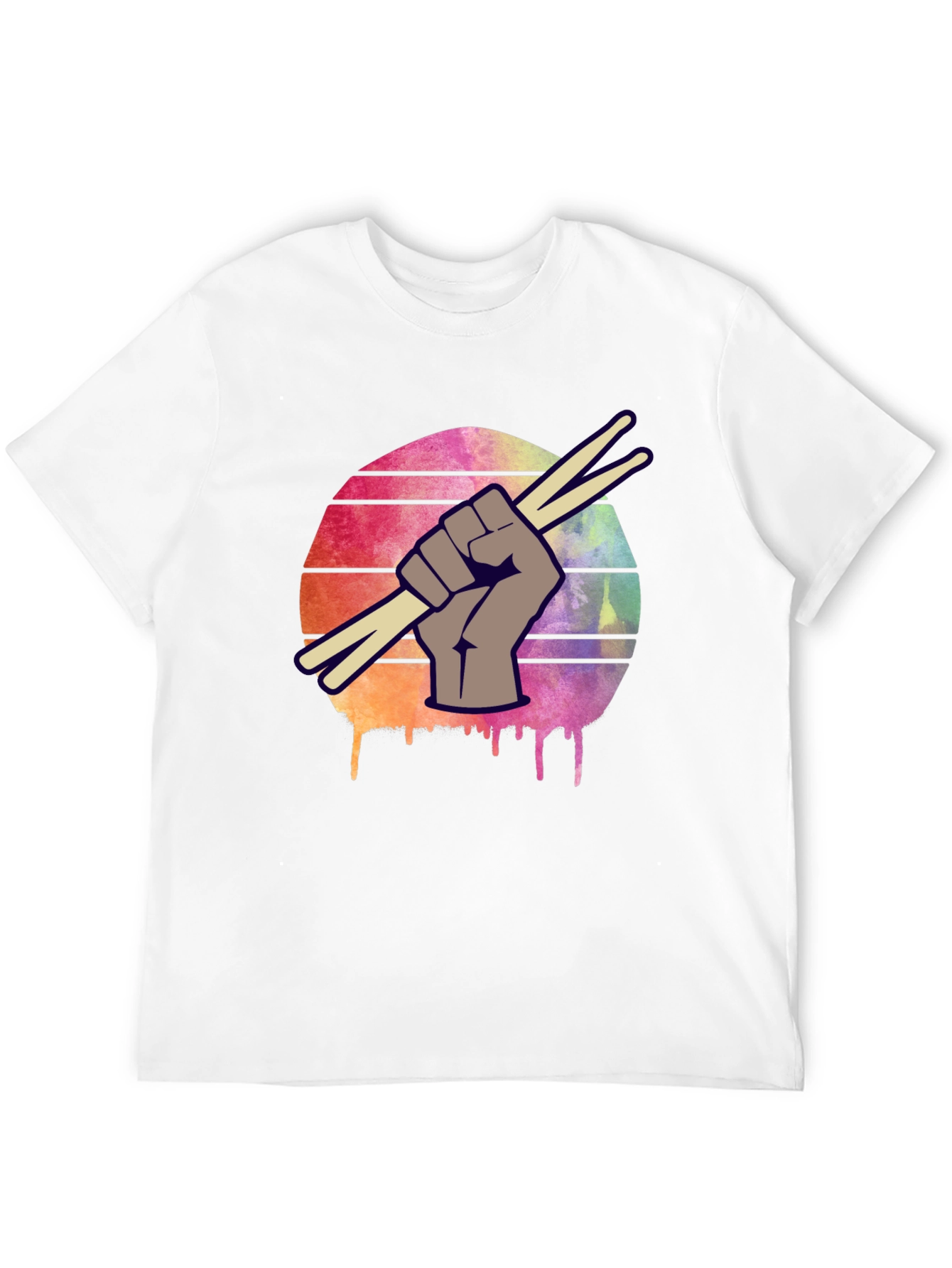 Drummers Fist T-Shirt - Music Lover Tee