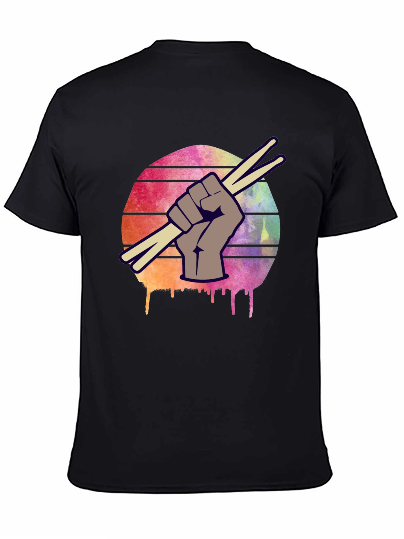 Drummers Fist T-Shirt - Music Lover Tee