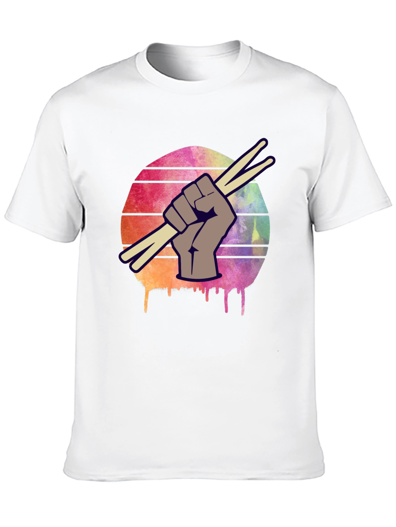 Drummers Fist T-Shirt - Music Lover Tee