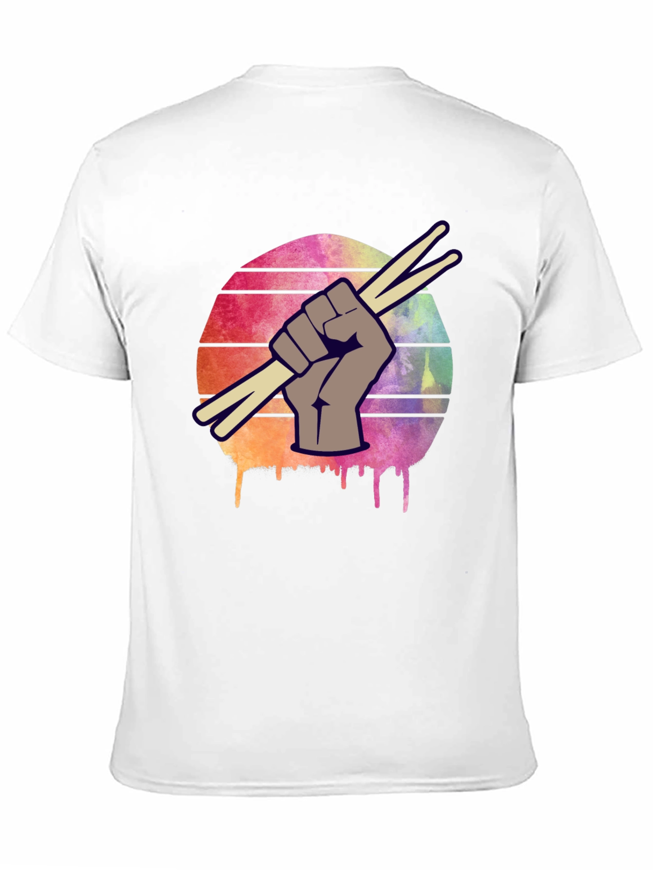 Drummers Fist T-Shirt - Music Lover Tee