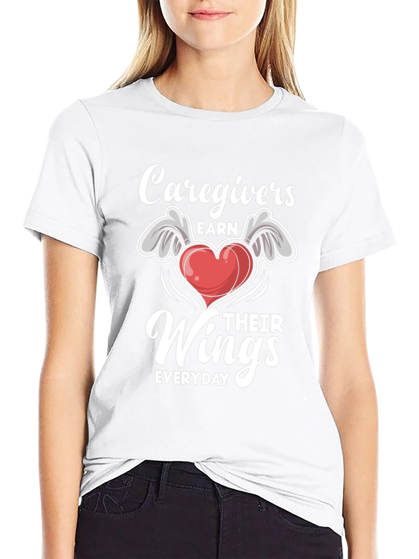 Caregivers Earn Their Wings T-Shirt