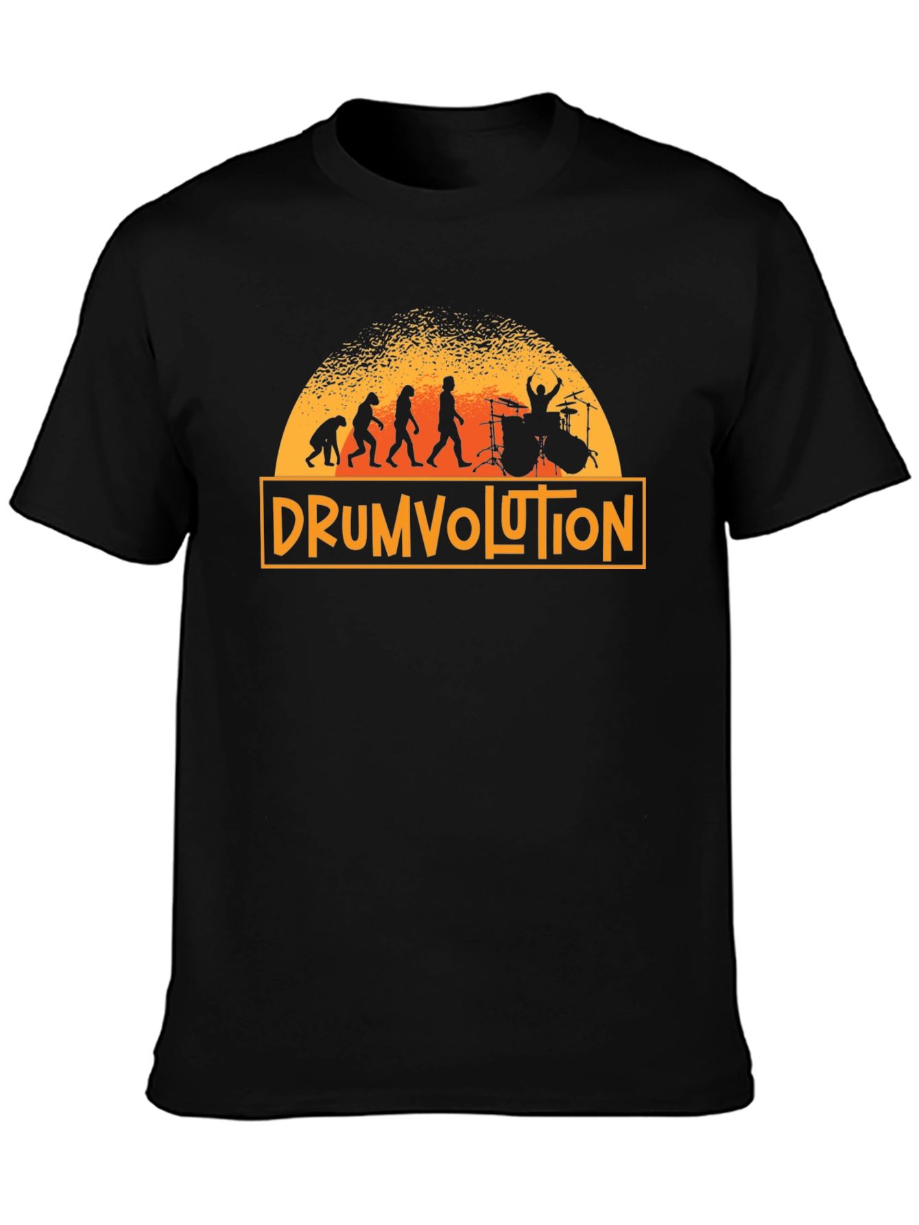 Drumvolution Evolution Drummer T-Shirt