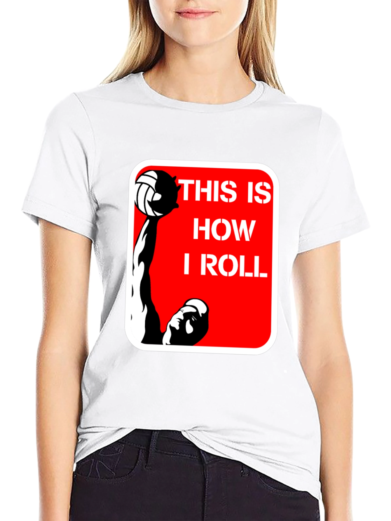 Volleyball T-Shirt - This Is How I Roll!