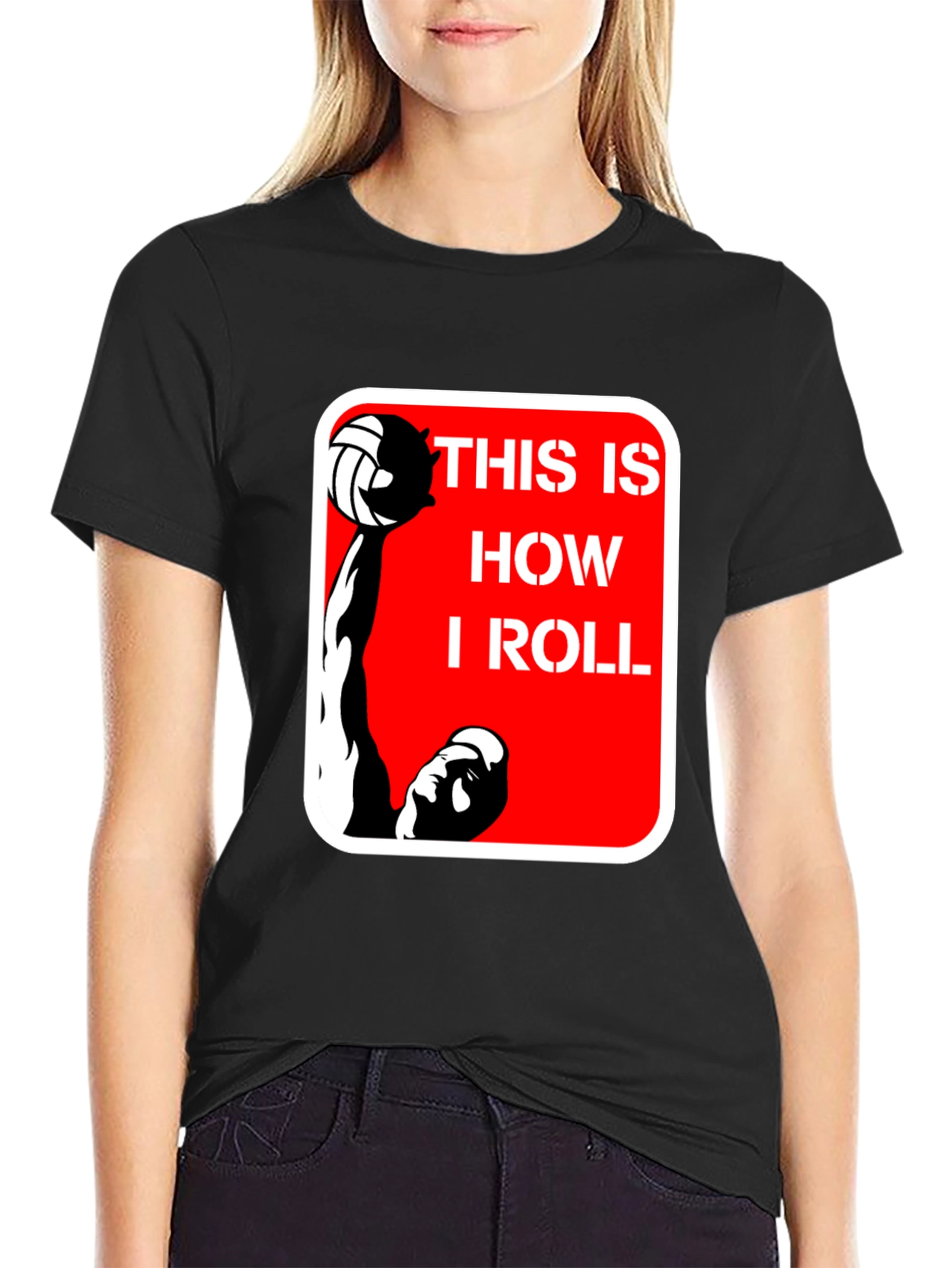 Volleyball T-Shirt - This Is How I Roll!