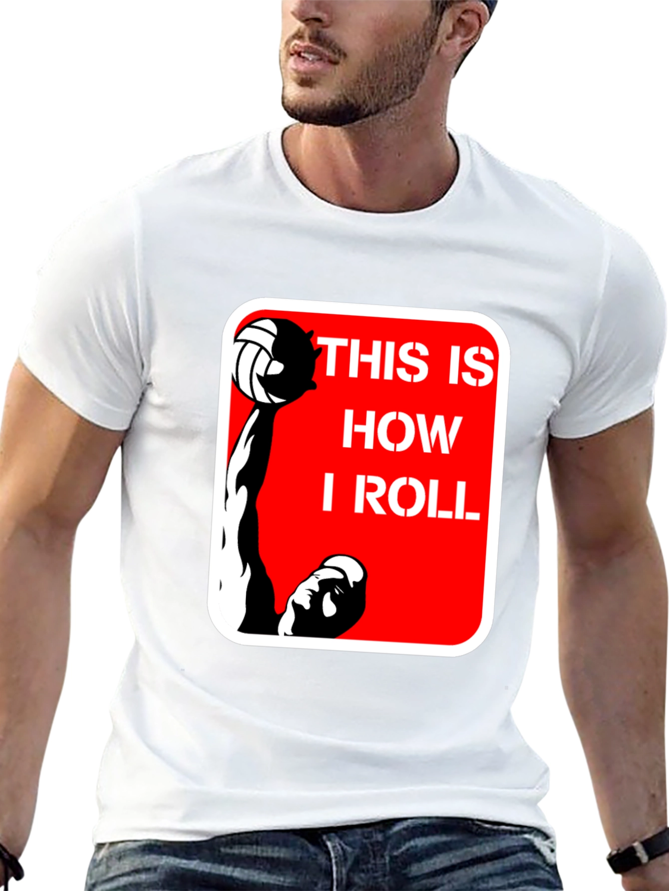 Volleyball T-Shirt - This Is How I Roll!