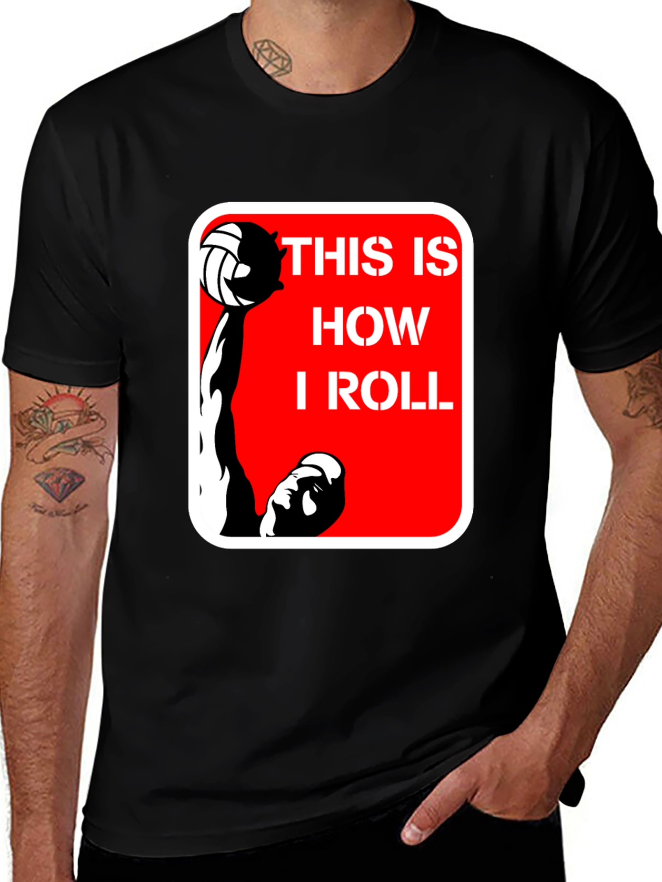 Volleyball T-Shirt - This Is How I Roll!