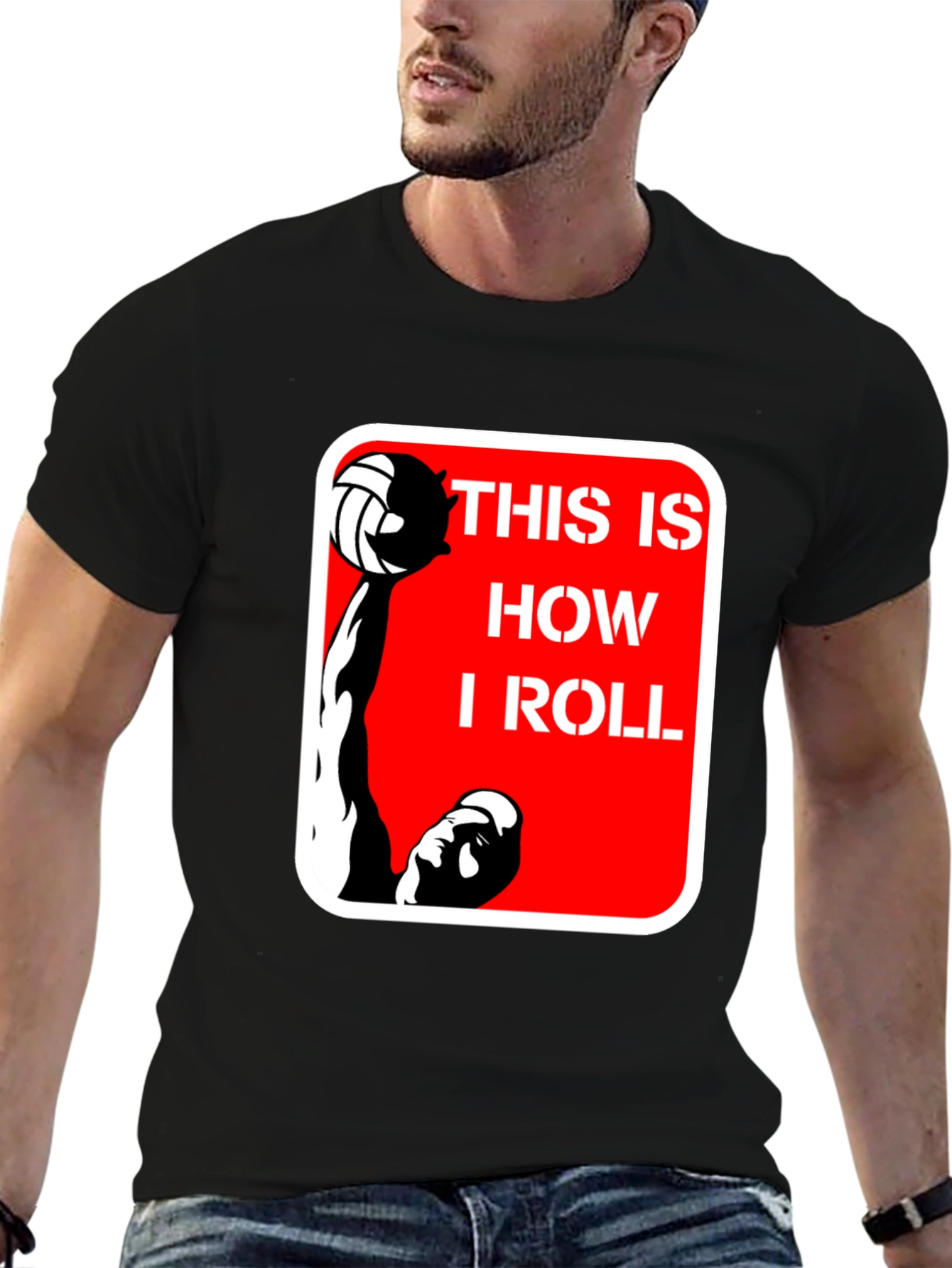 Volleyball T-Shirt - This Is How I Roll!
