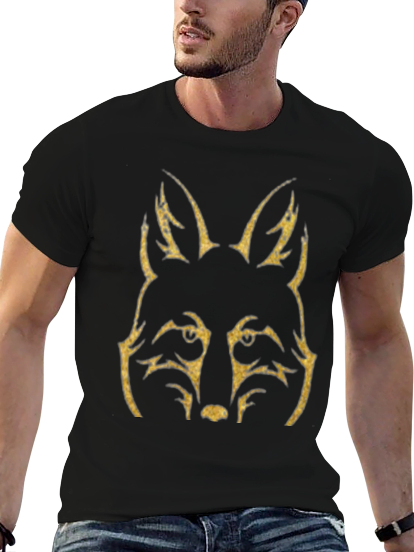Fox Graphic T-Shirt - Stylish Mens Tee