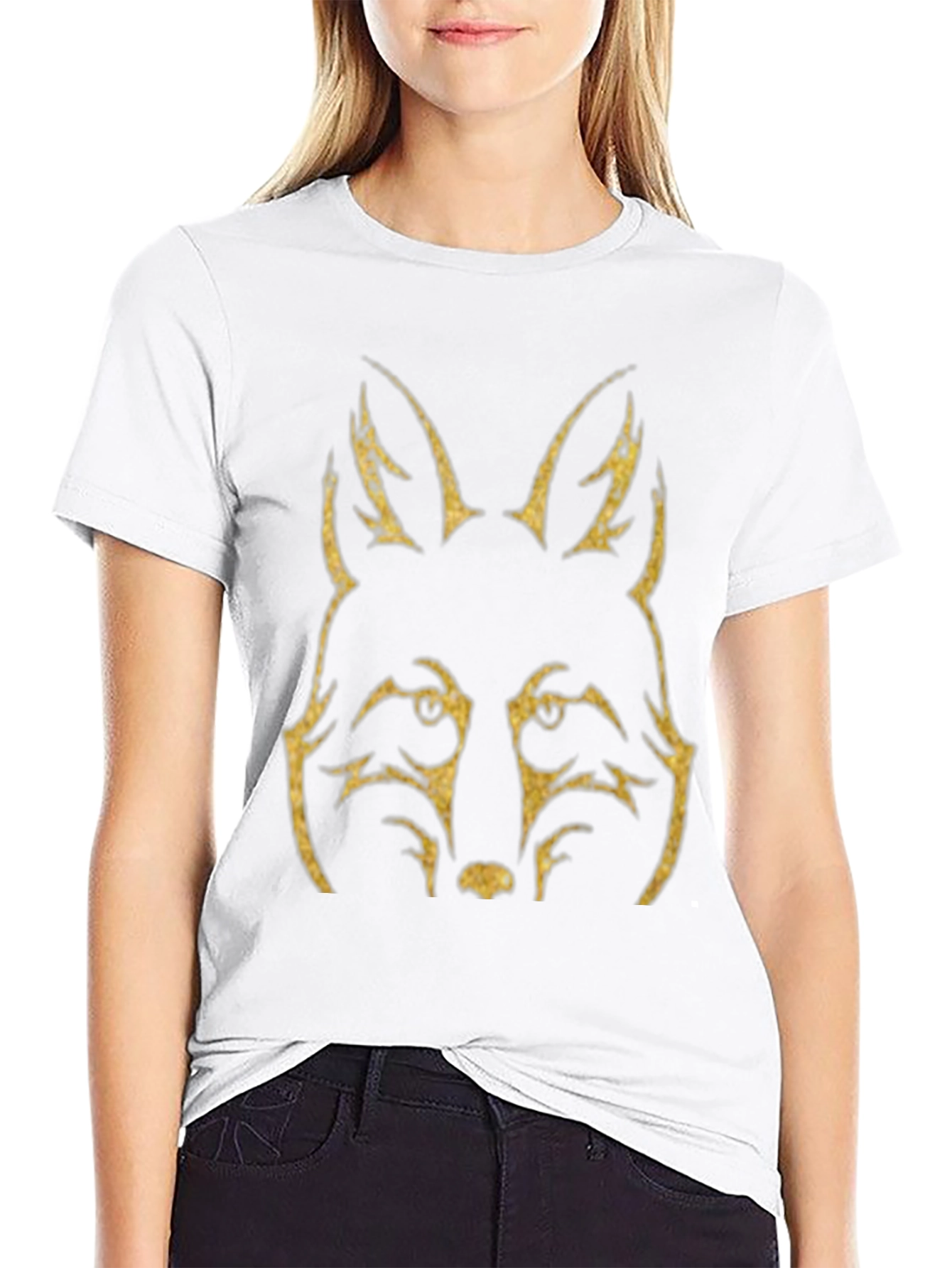 Fox Graphic T-Shirt - Stylish Mens Tee