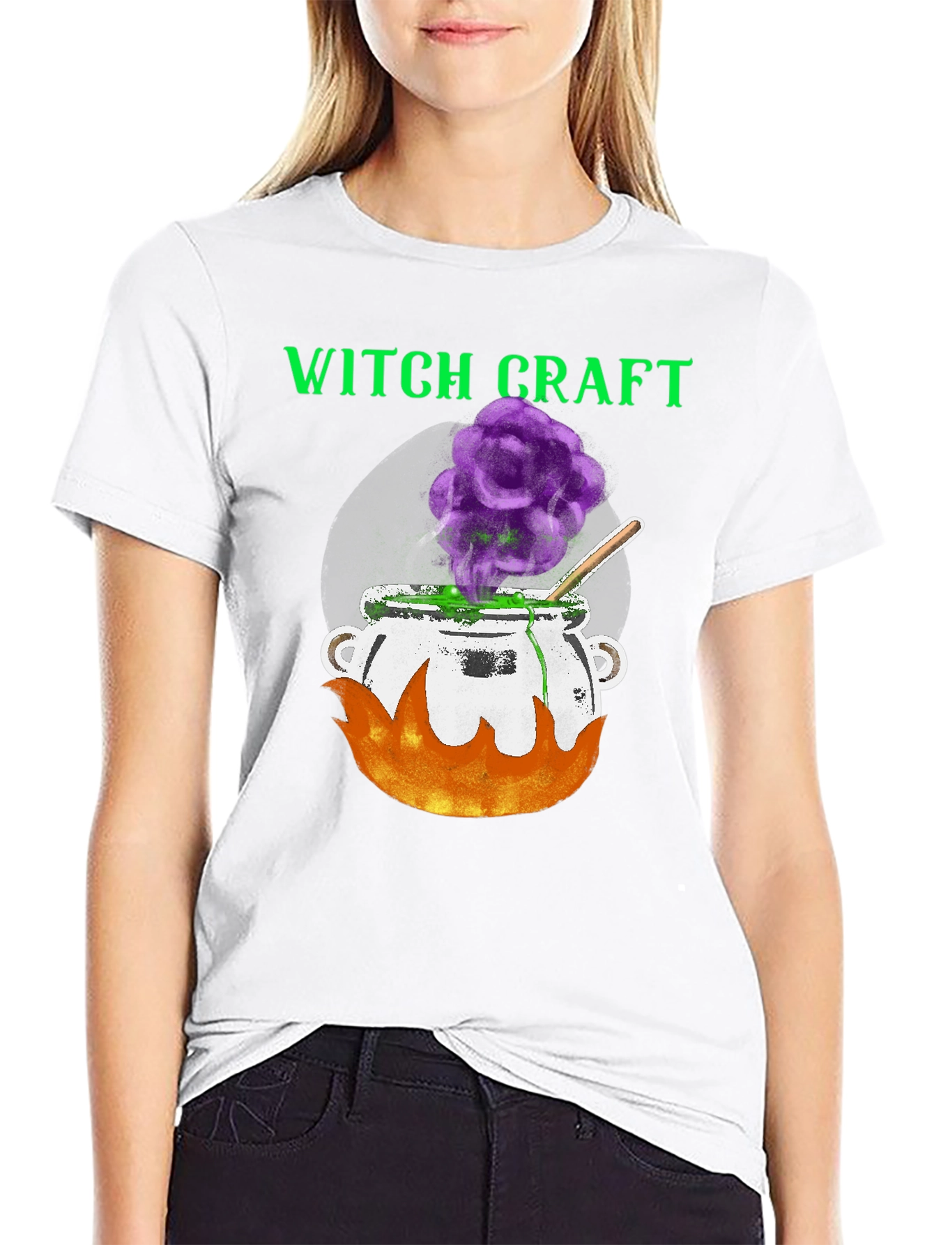 Witchcraft Cauldron Graphic Tee