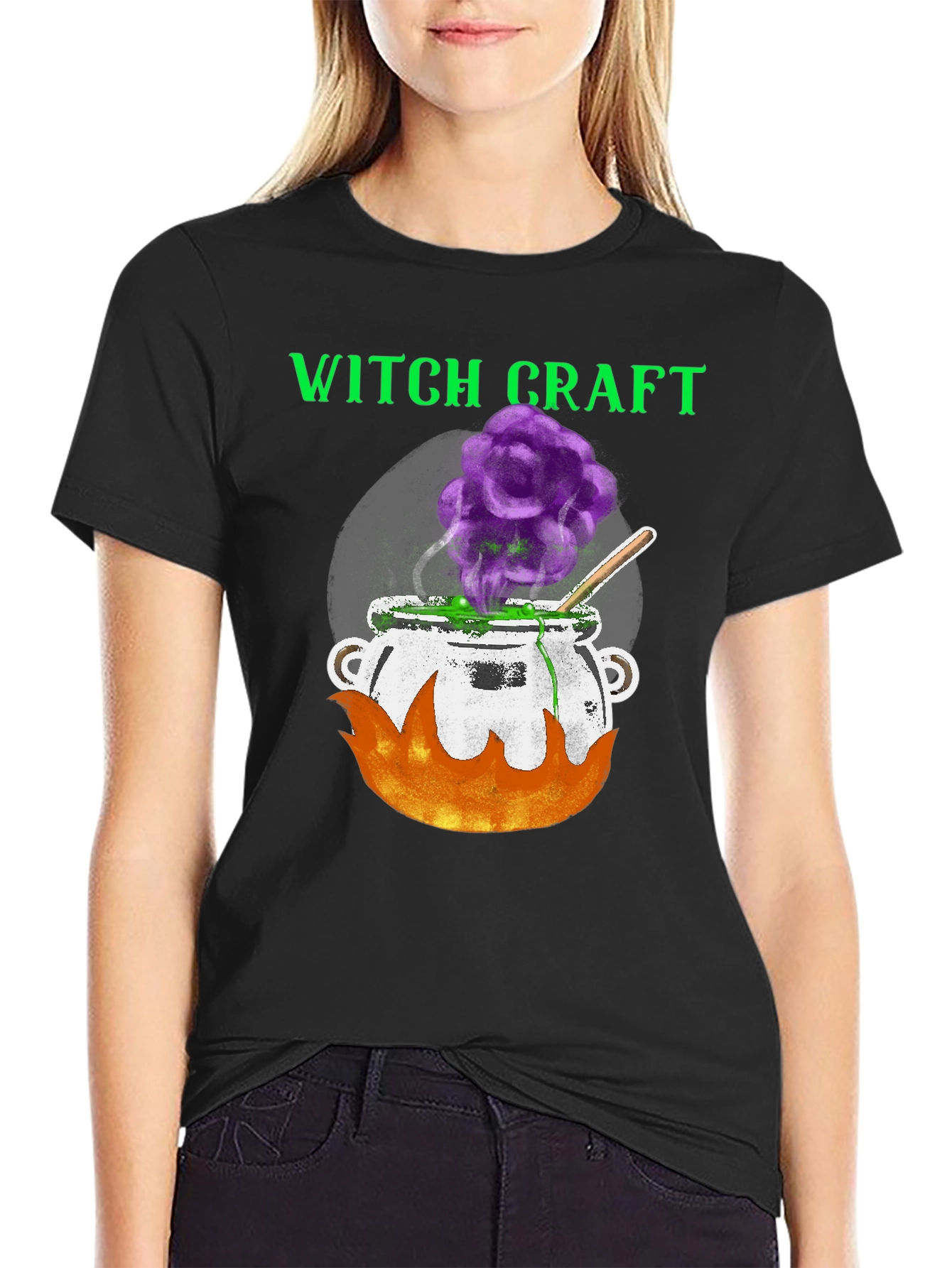 Witchcraft Cauldron Graphic Tee