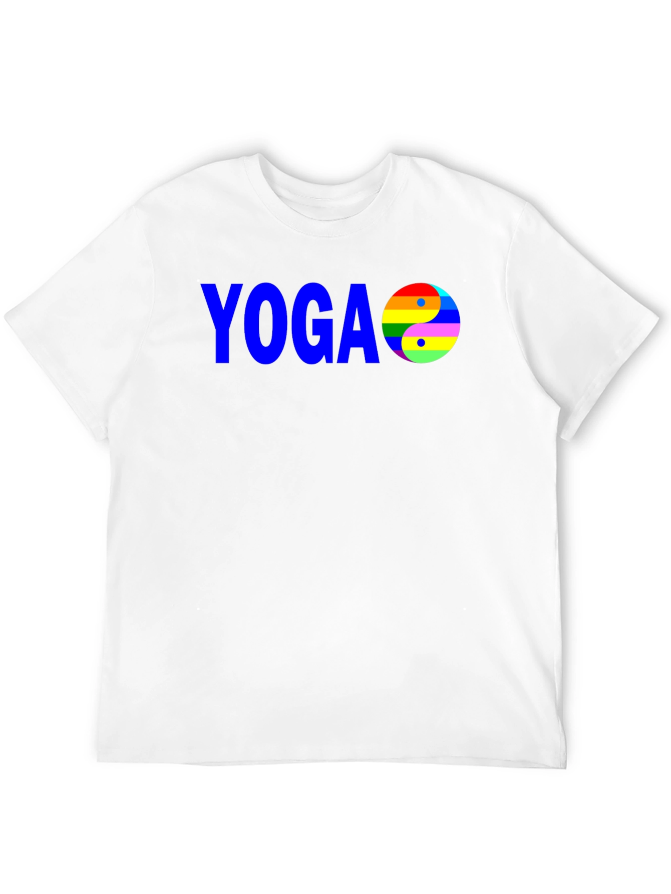Yoga Yin Yang LGBTQ Pride T-Shirt