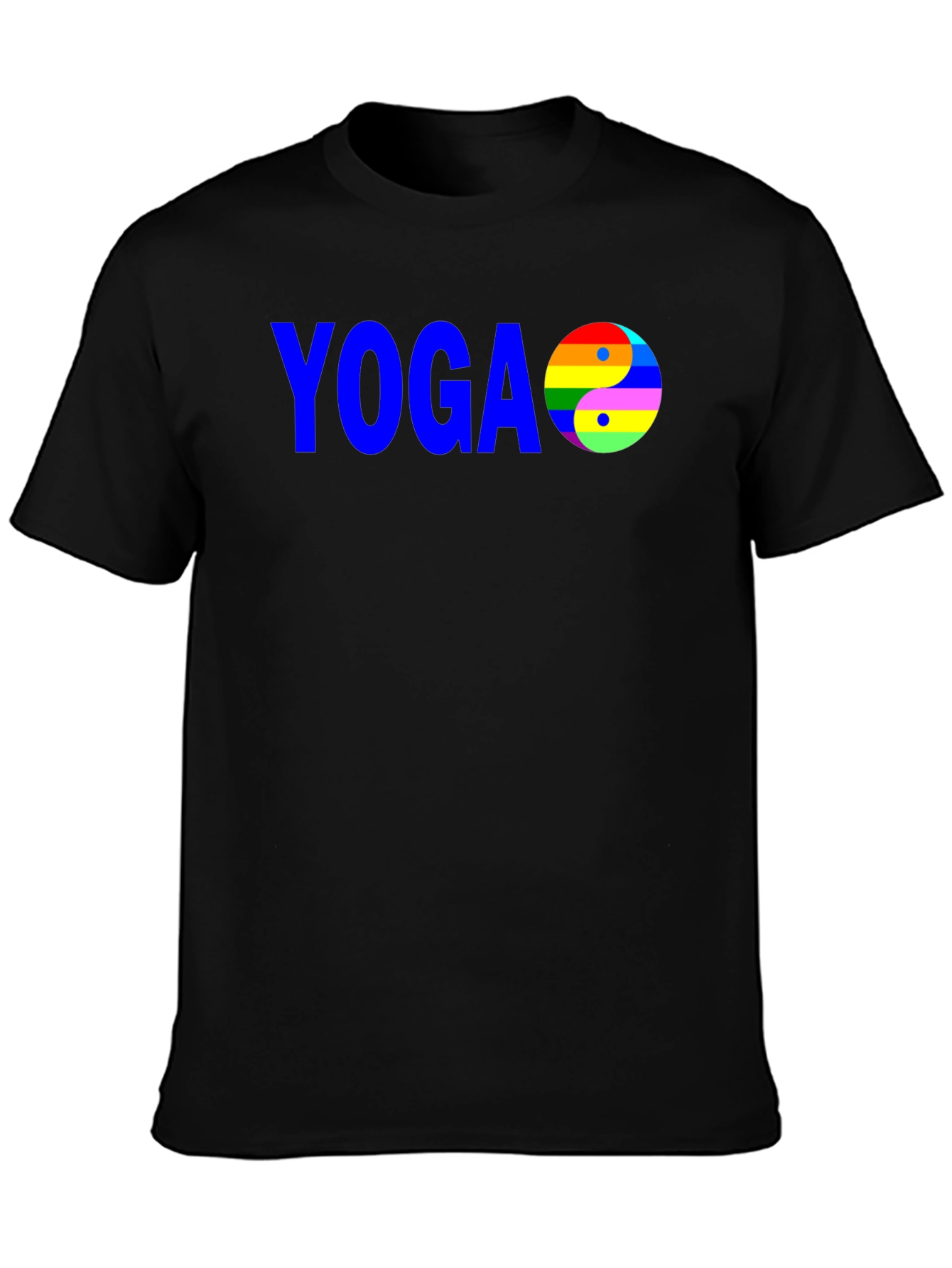Yoga Yin Yang LGBTQ Pride T-Shirt