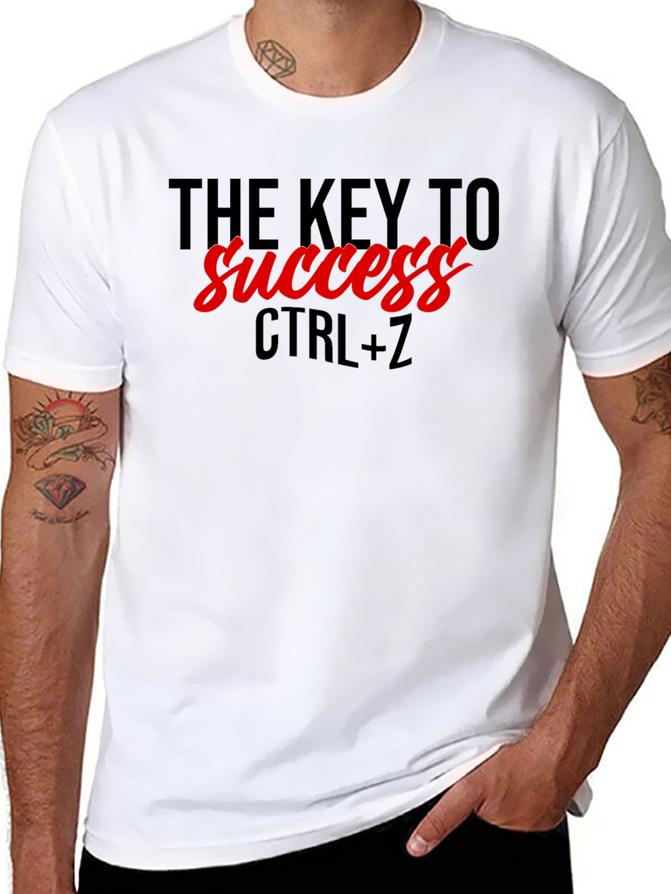 The Key to Success CTRL+Z T-Shirt