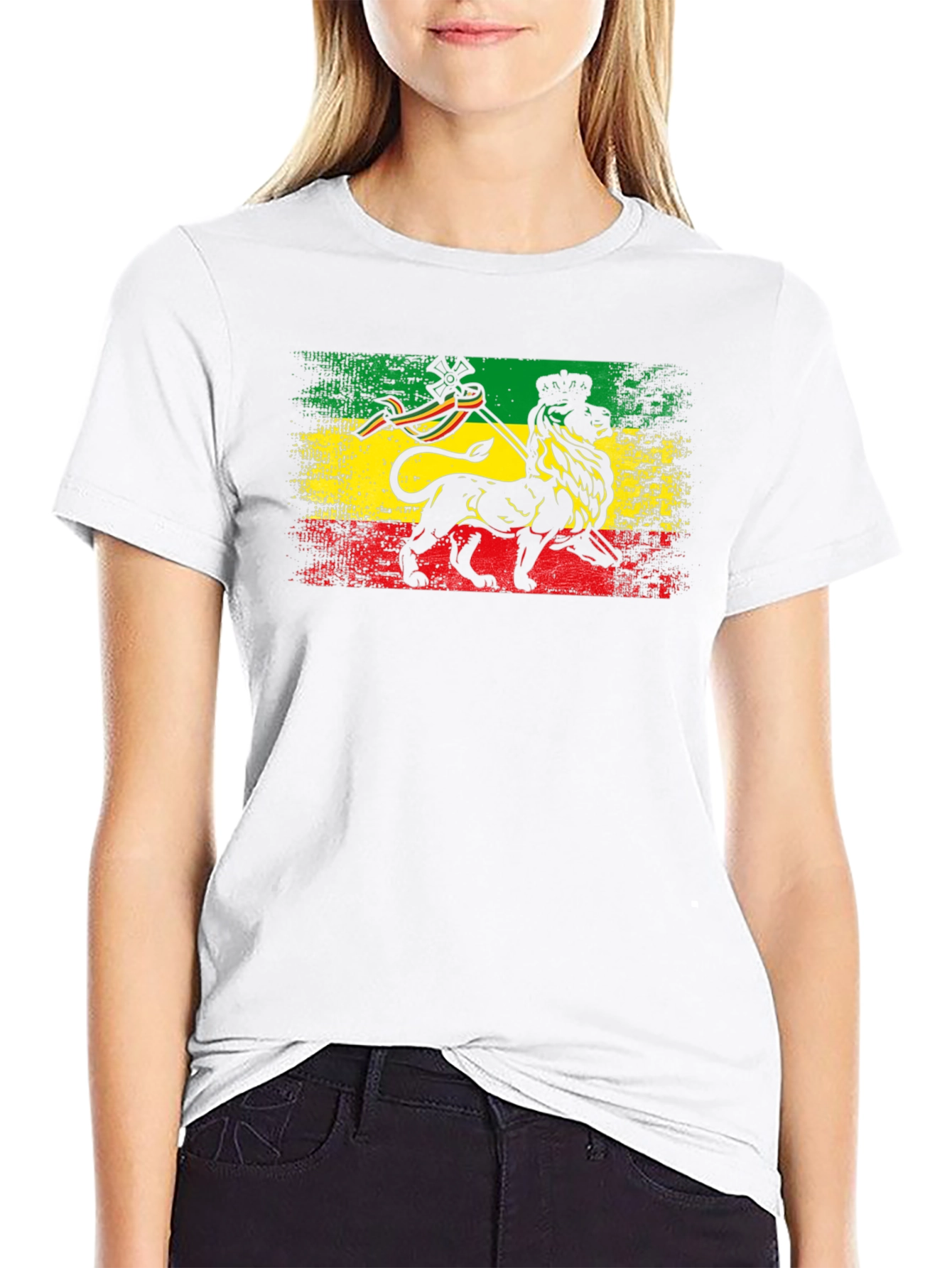 Rasta Lion T-Shirt - Reggae Style