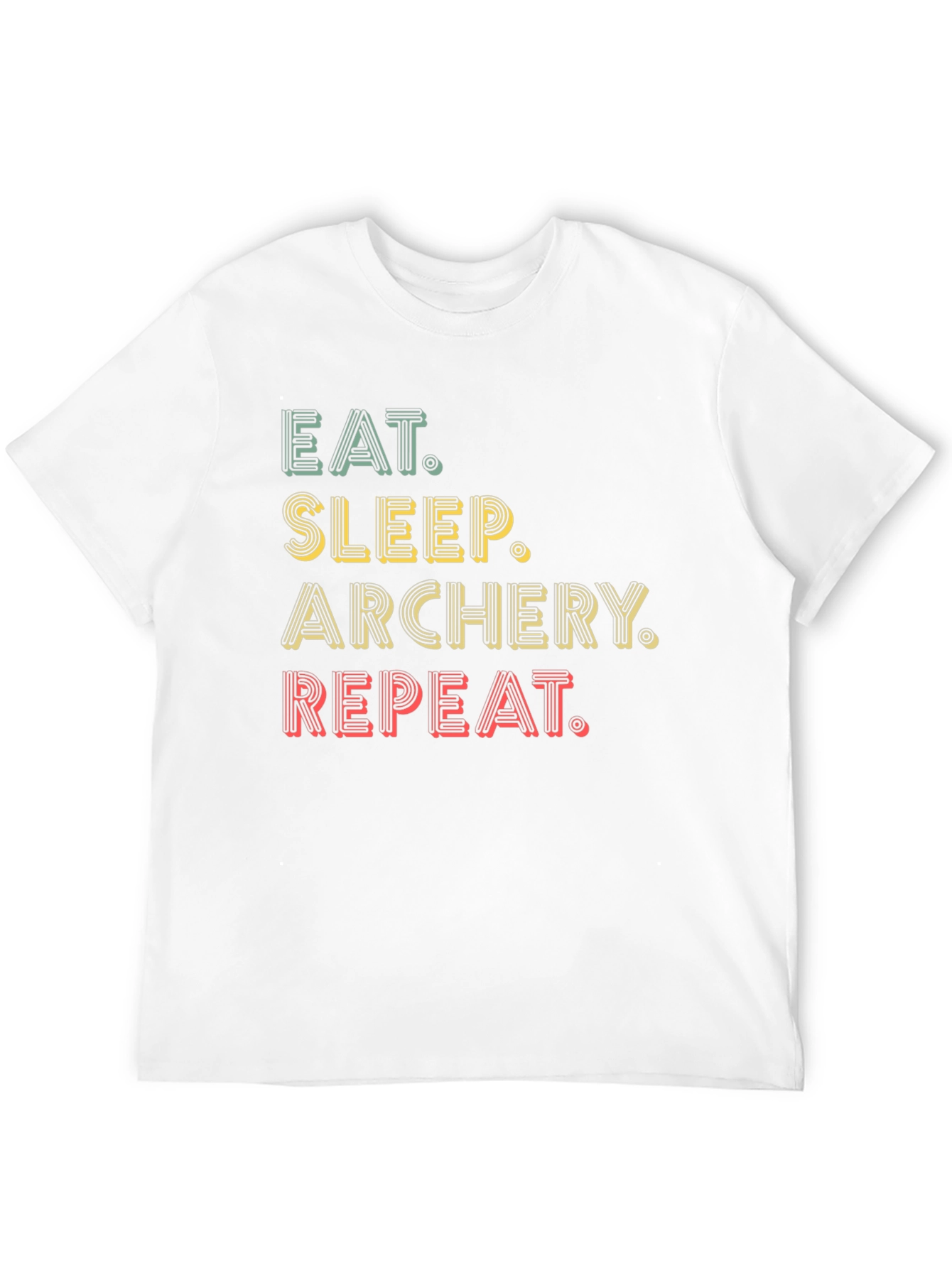 Eat Sleep Archery Repeat Graphic Tee