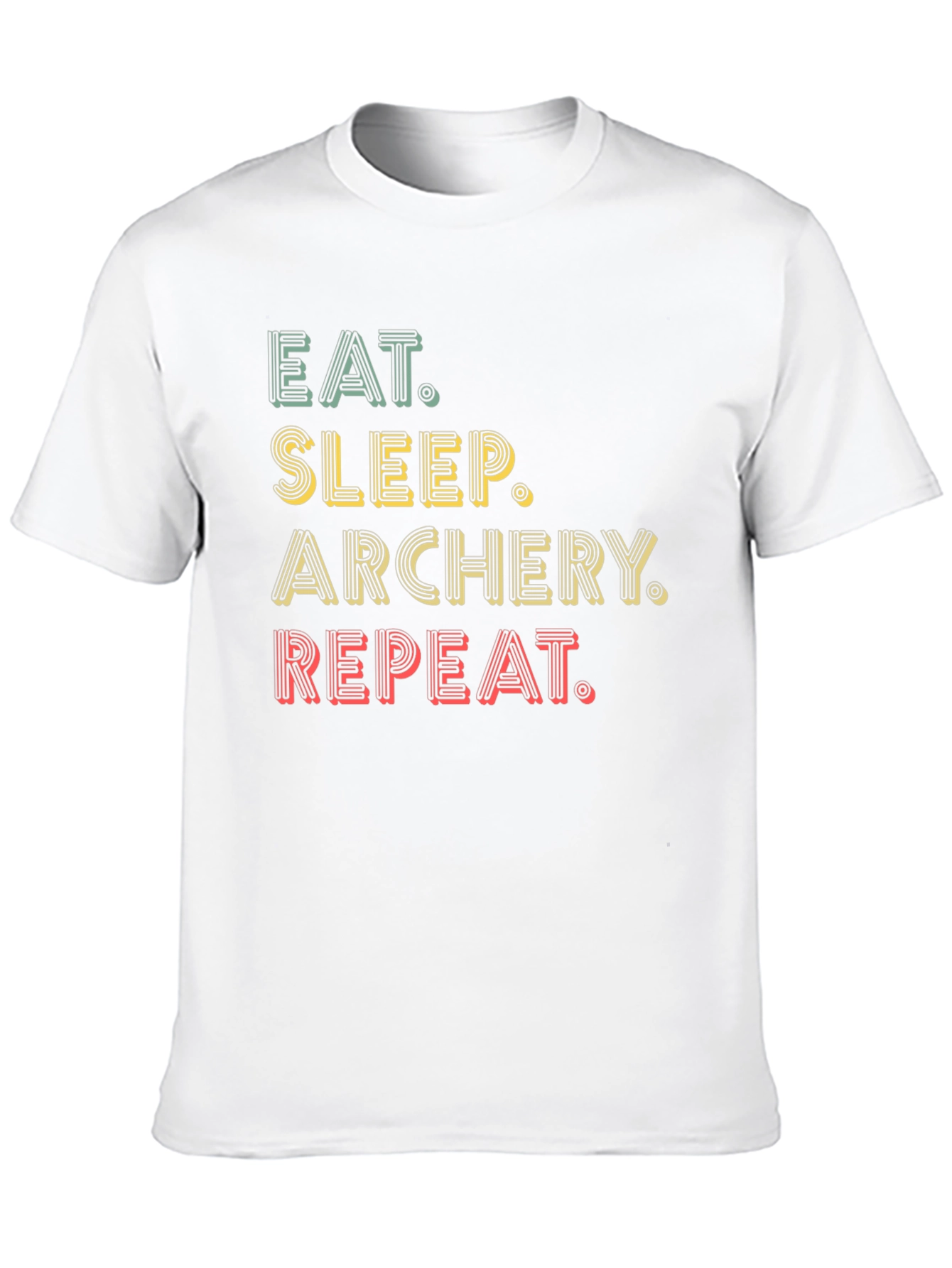 Eat Sleep Archery Repeat Graphic Tee