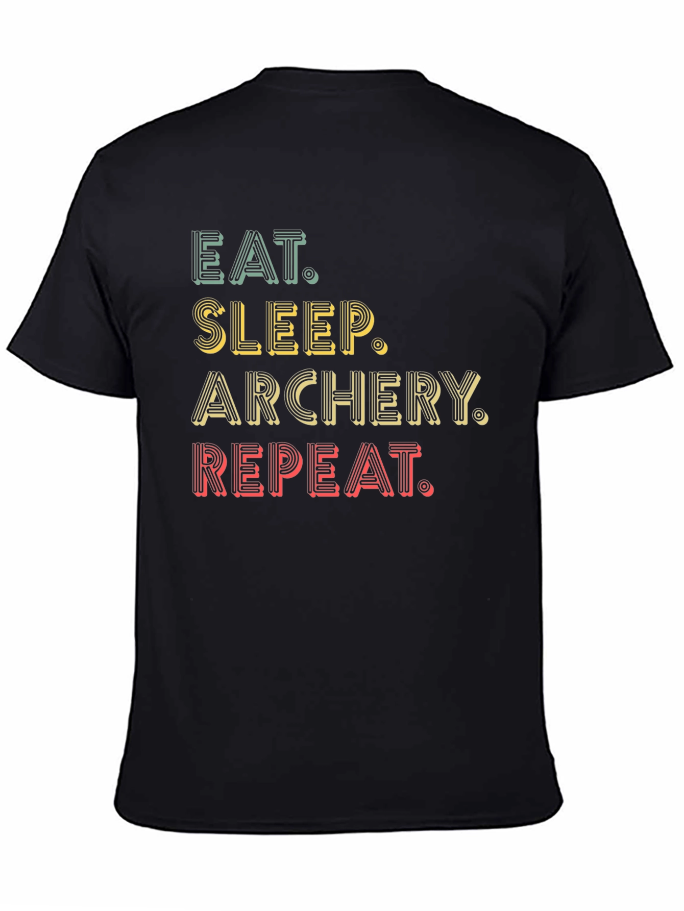 Eat Sleep Archery Repeat Graphic Tee
