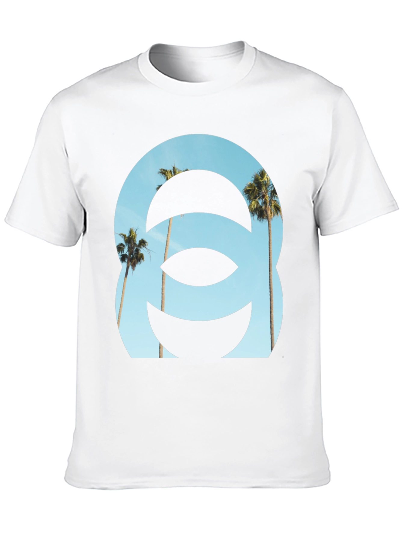 Palm Graphic Black T-Shirt