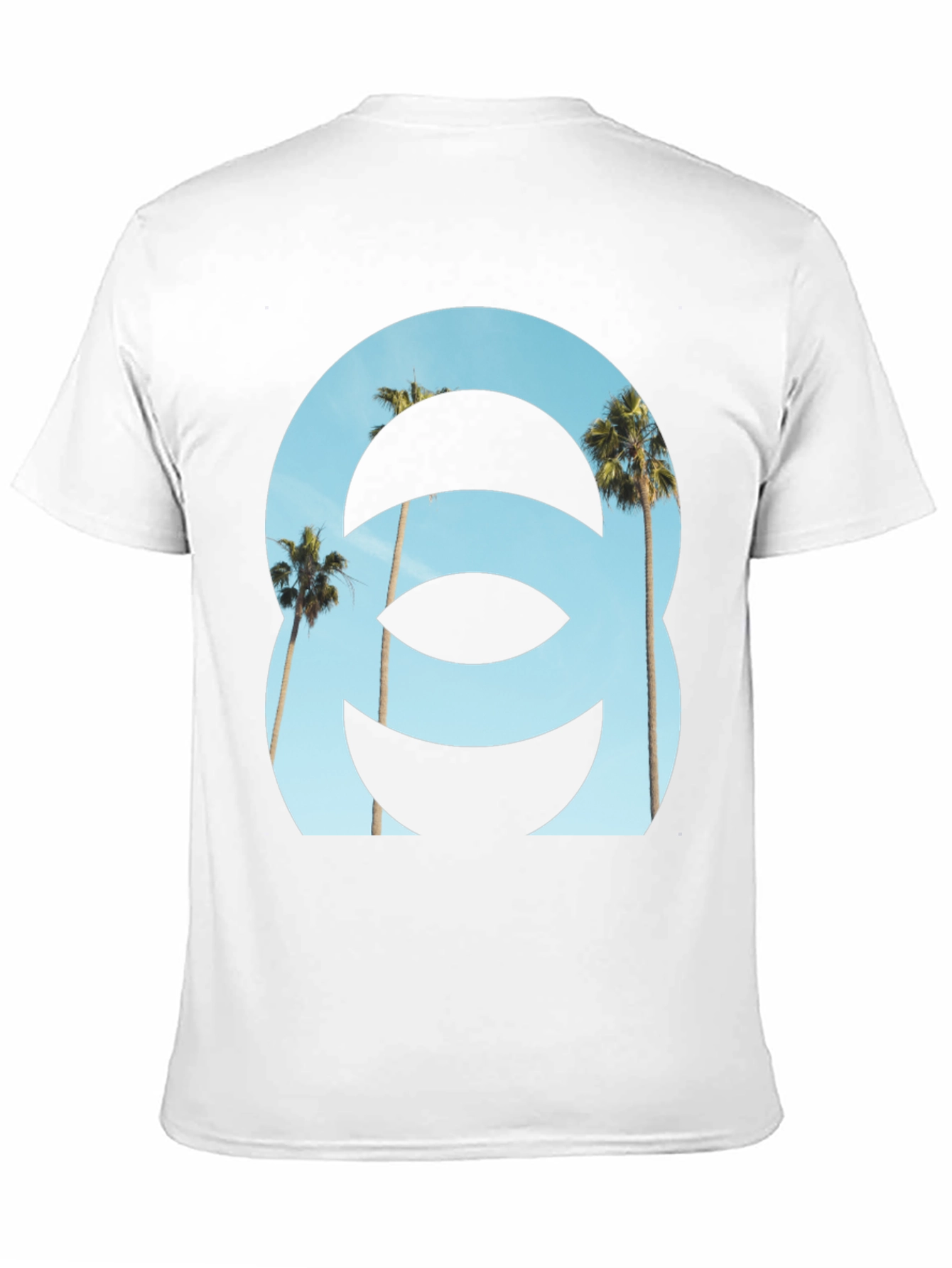 Palm Graphic Black T-Shirt