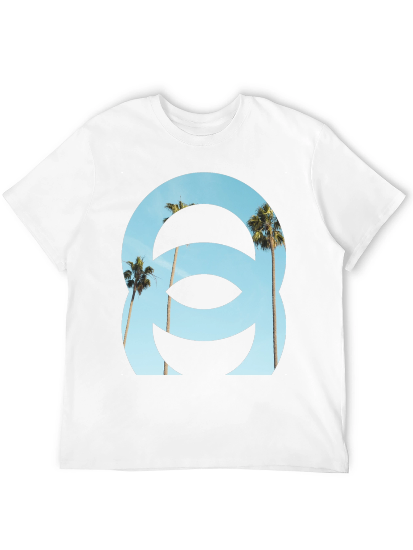 Palm Graphic Black T-Shirt