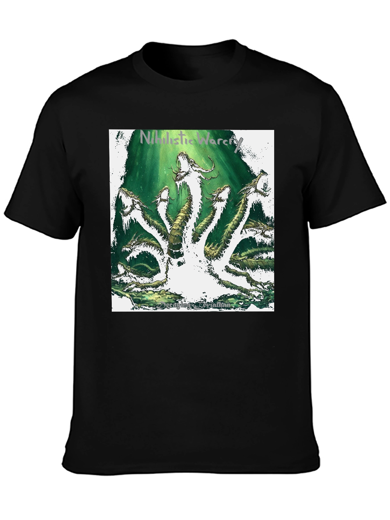Nihilistic Warfare Hydra Graphic T-Shirt - Black