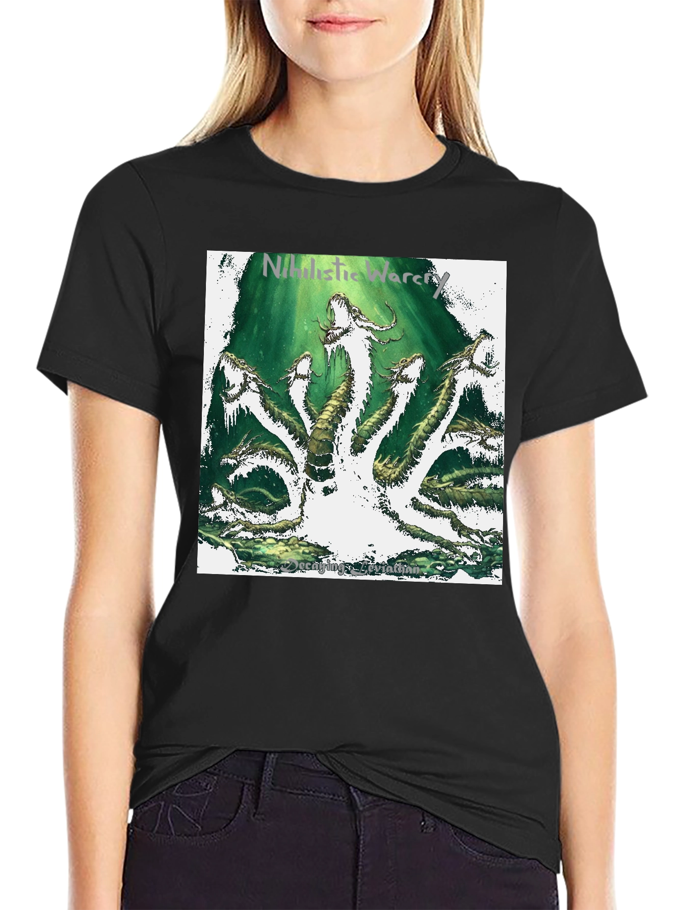 Nihilistic Warfare Hydra Graphic T-Shirt - Black