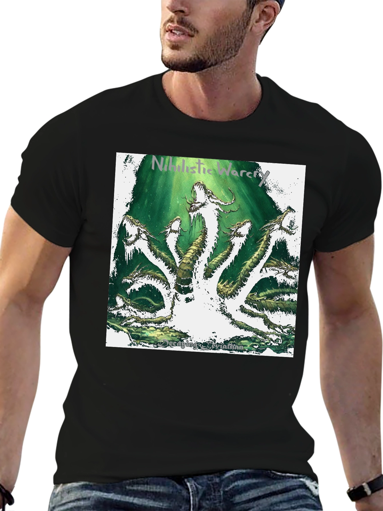 Nihilistic Warfare Hydra Graphic T-Shirt - Black