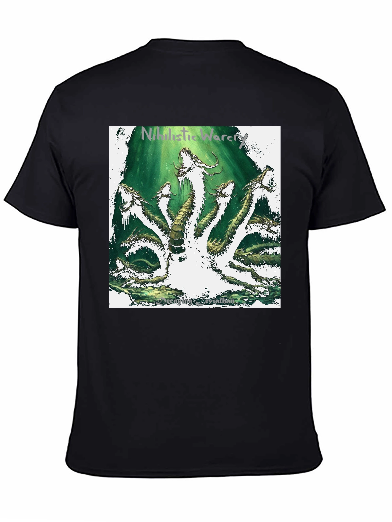 Nihilistic Warfare Hydra Graphic T-Shirt - Black