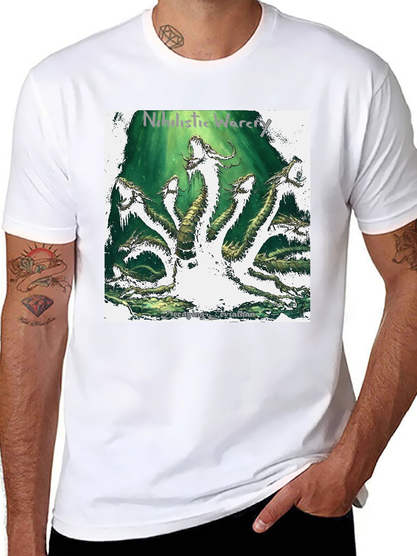 Nihilistic Warfare Hydra Graphic T-Shirt - Black