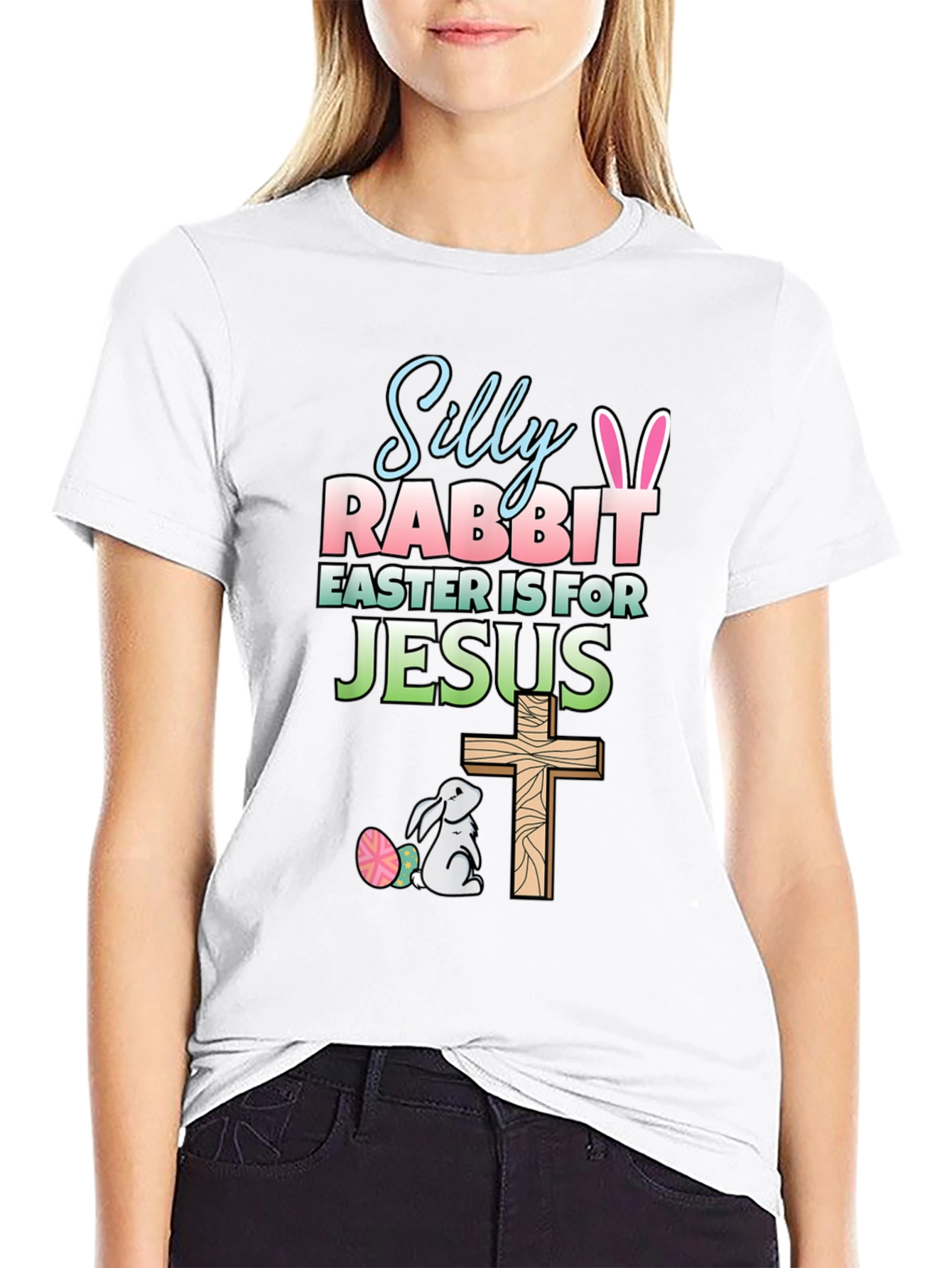 Silly Rabbit Easter Jesus T-Shirt