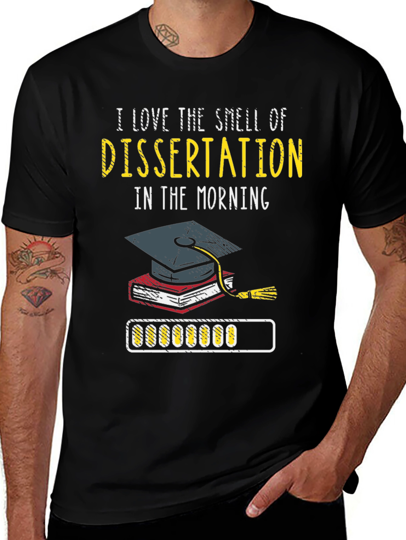 Dissertation Morning Funny T-Shirt