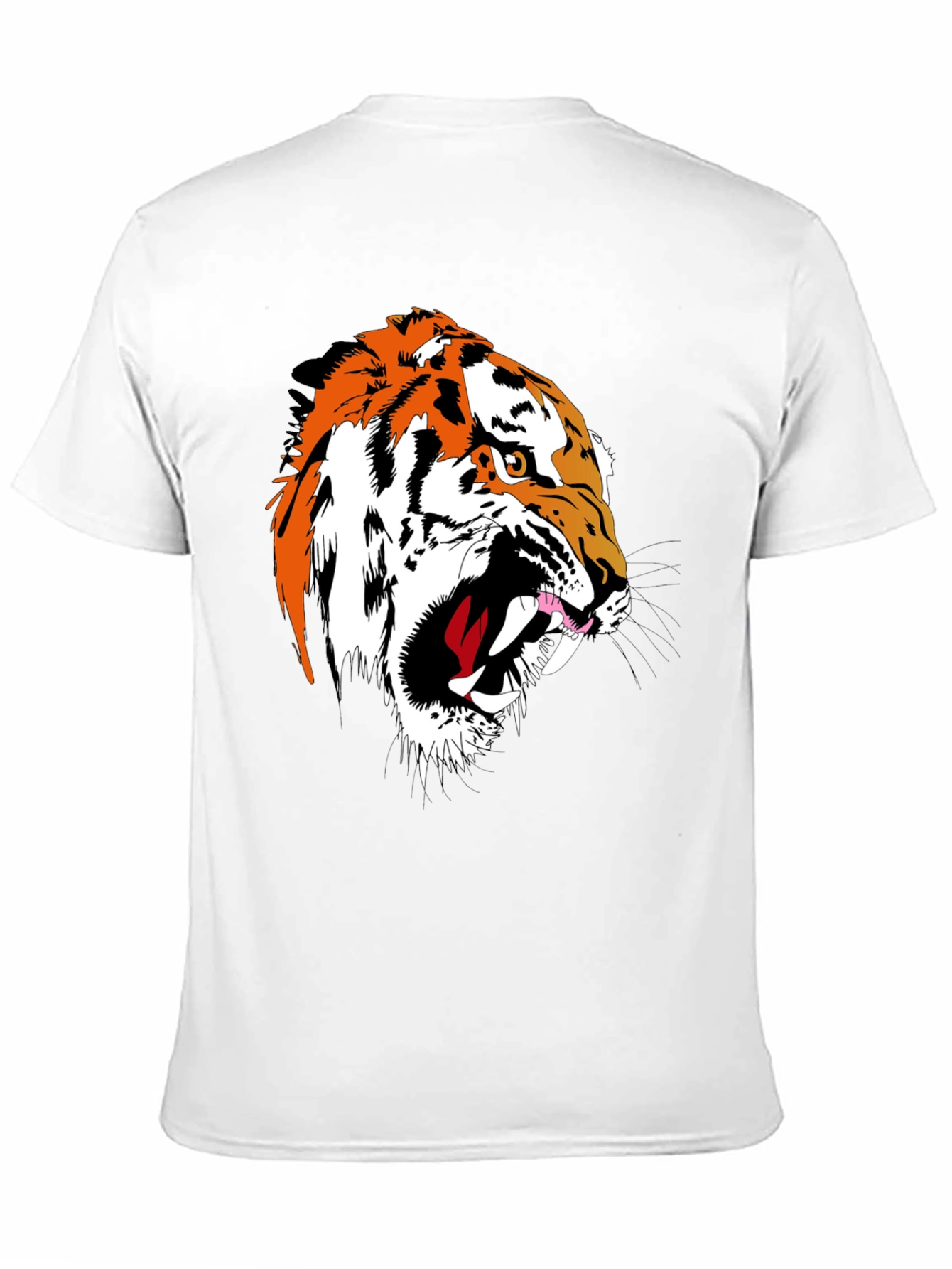 Tiger Graphic Tee - Fierce Black T-Shirt