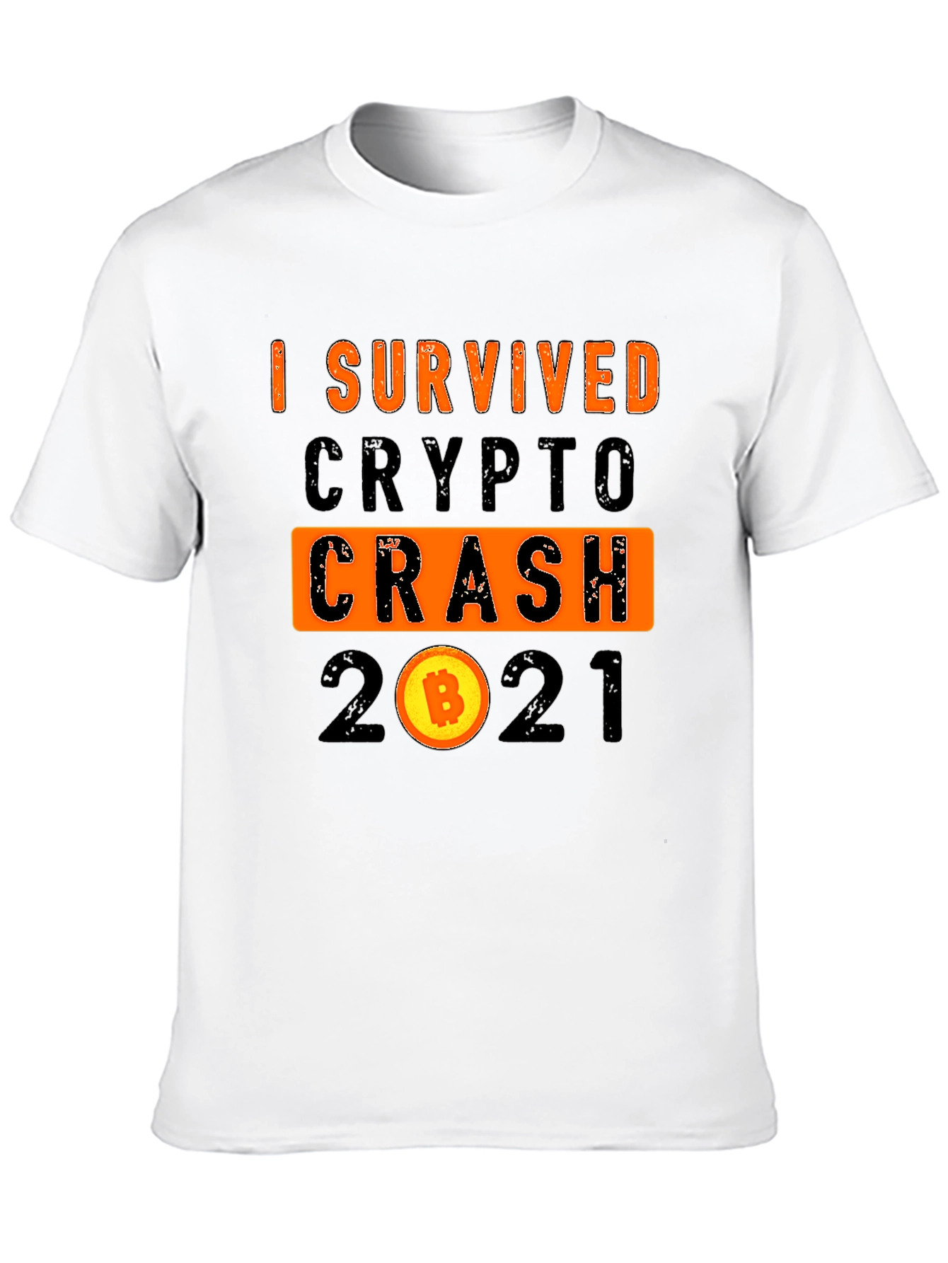 I Survived Crypto Crash 2021 T-Shirt