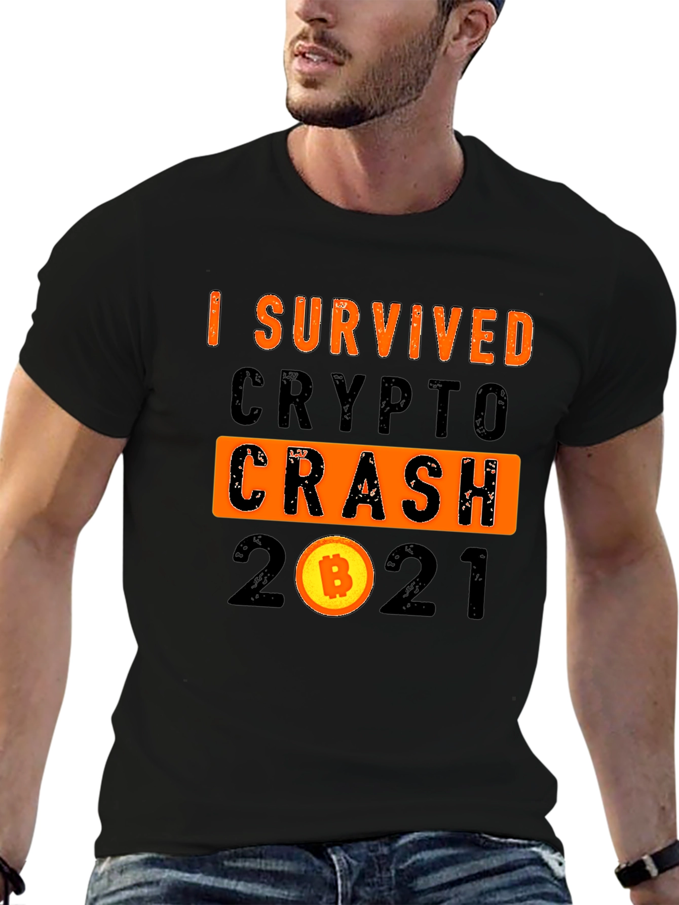 I Survived Crypto Crash 2021 T-Shirt
