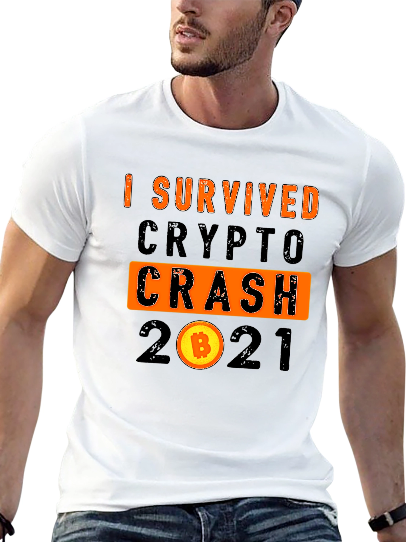 I Survived Crypto Crash 2021 T-Shirt