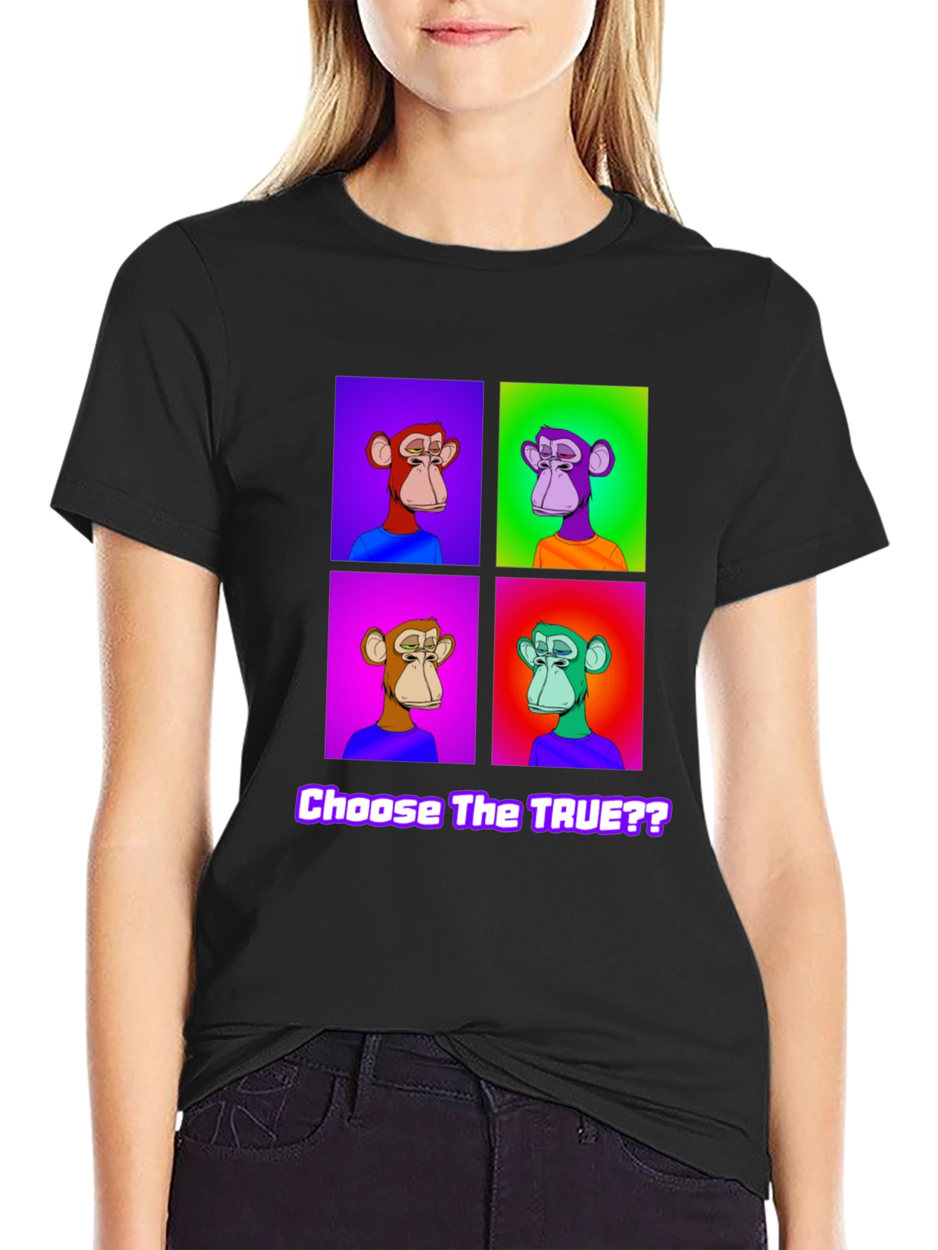 NFT Ape Collage T-Shirt