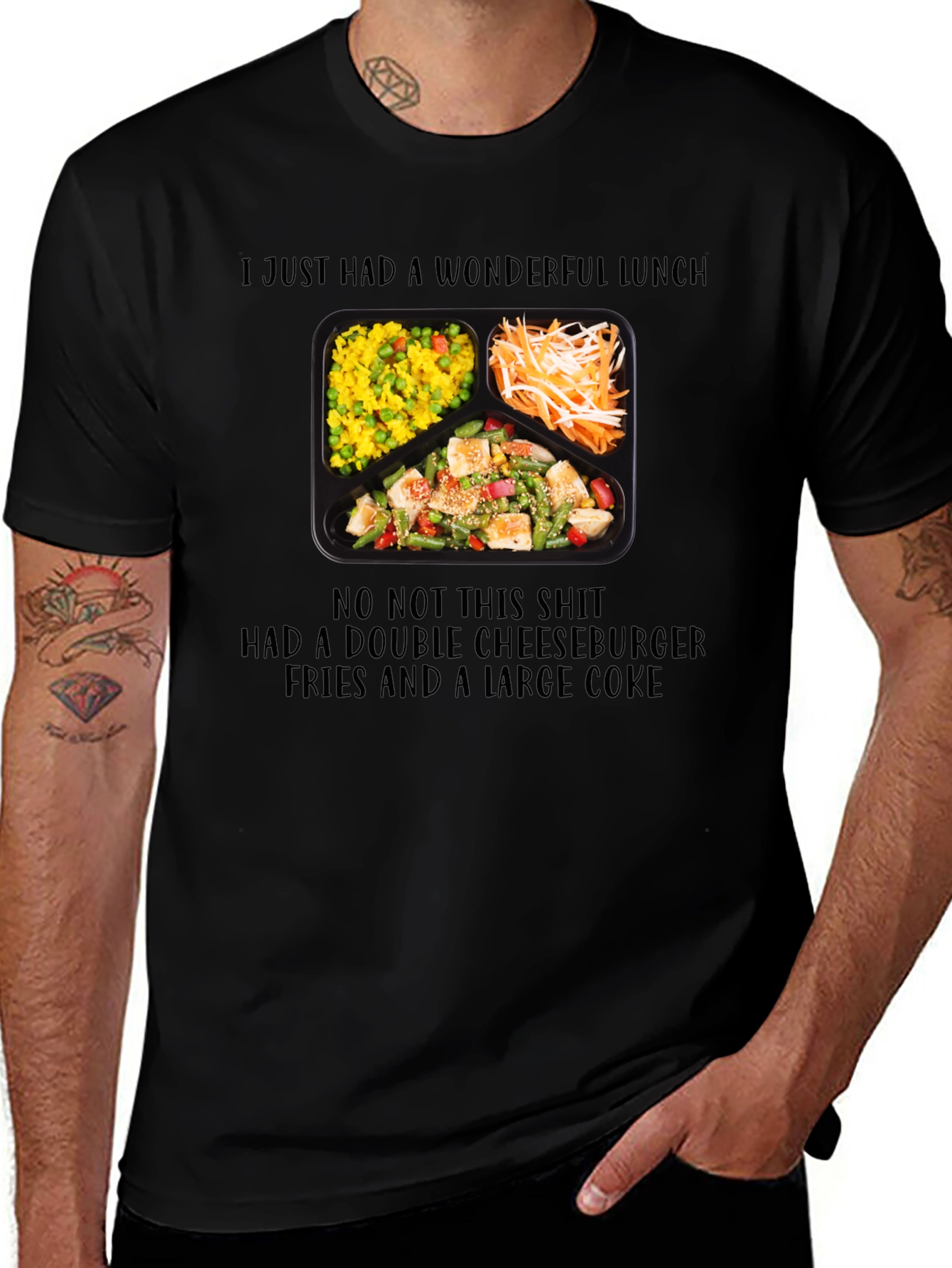 Funny Wonderful Lunch T-Shirt