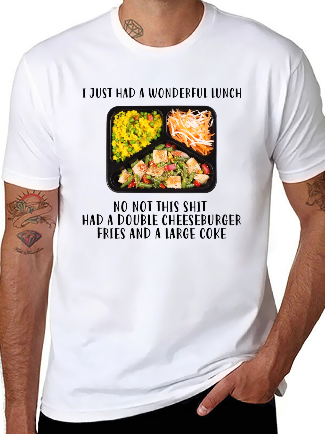 Funny Wonderful Lunch T-Shirt